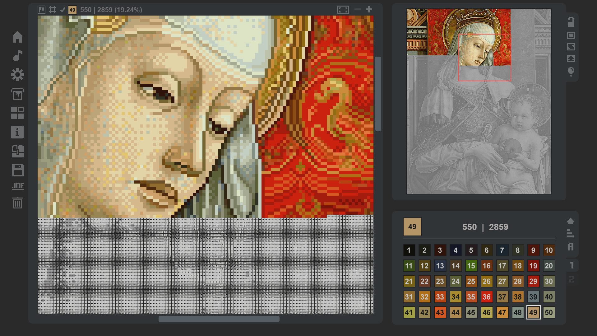 Coloring Game 3 - Art Museum screenshot 4