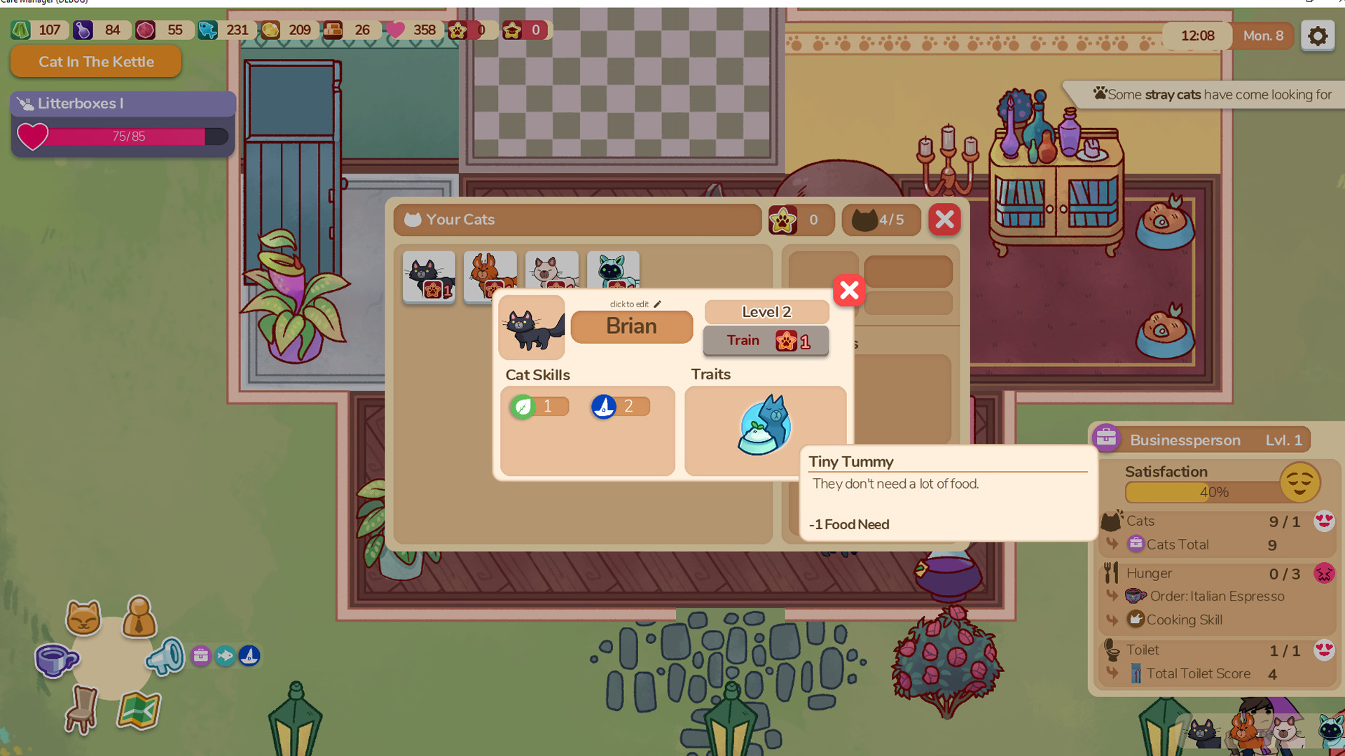 Cat Cafe Manager screenshot 5