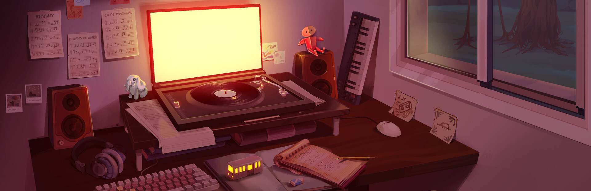 Off-Score: A game of songs