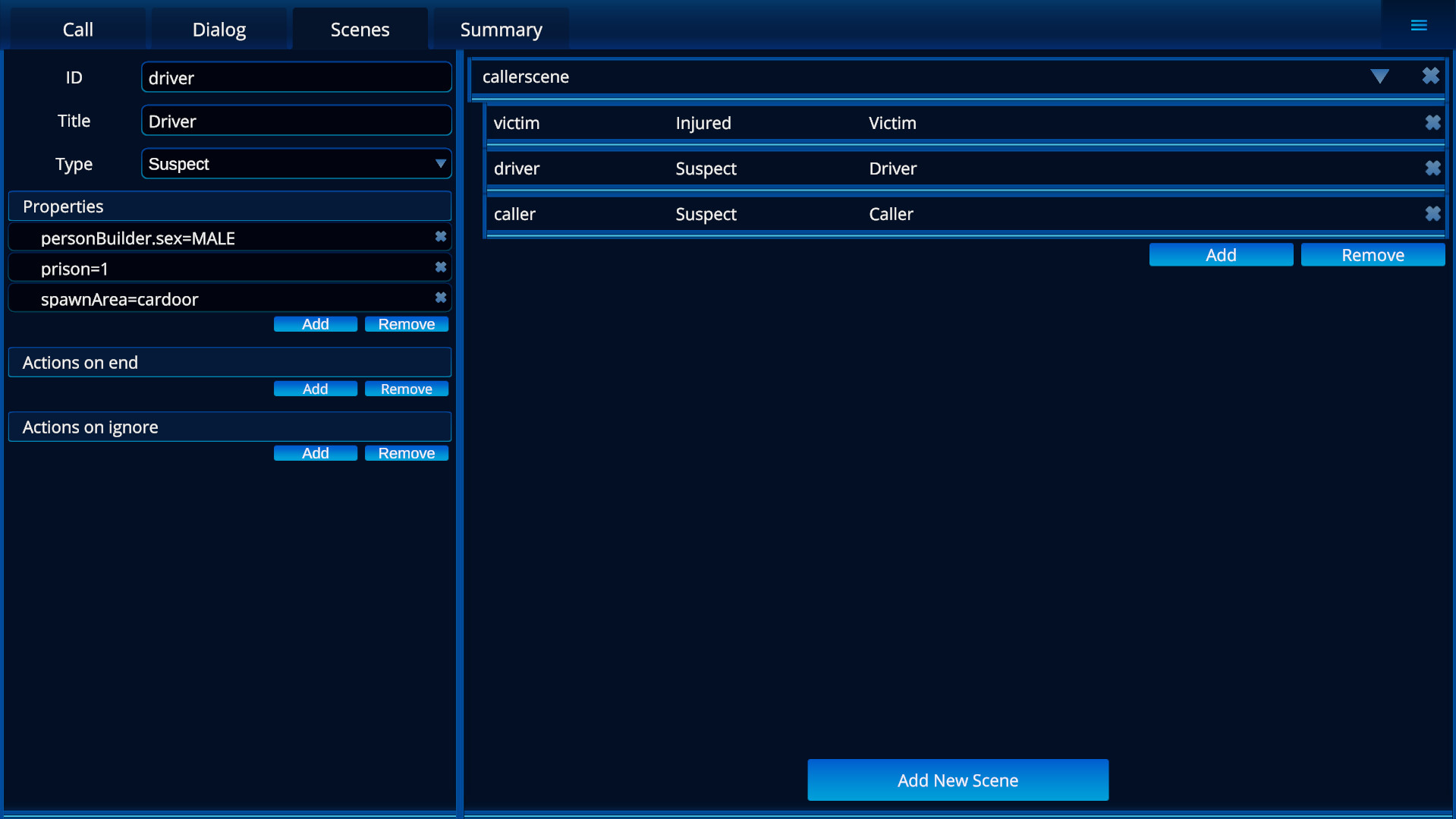112 Operator - Call Editor screenshot 5
