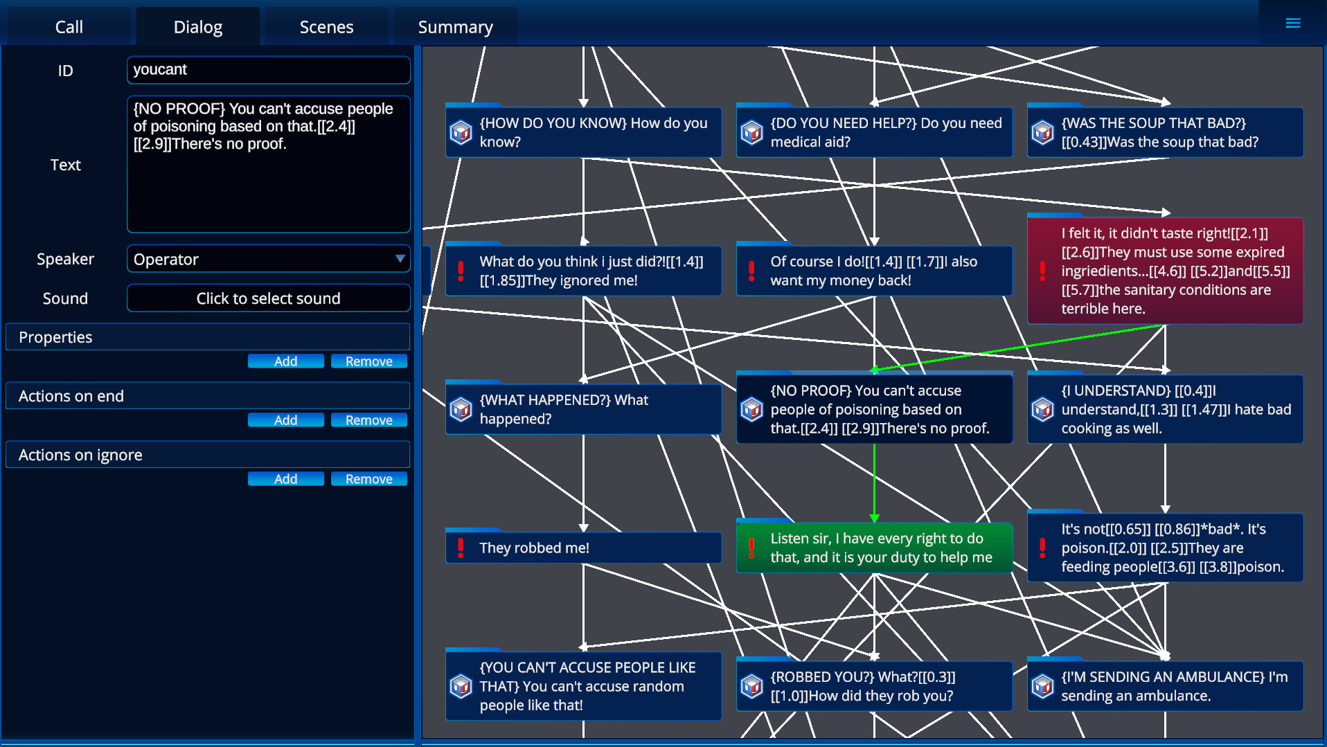 112 Operator - Call Editor screenshot 4