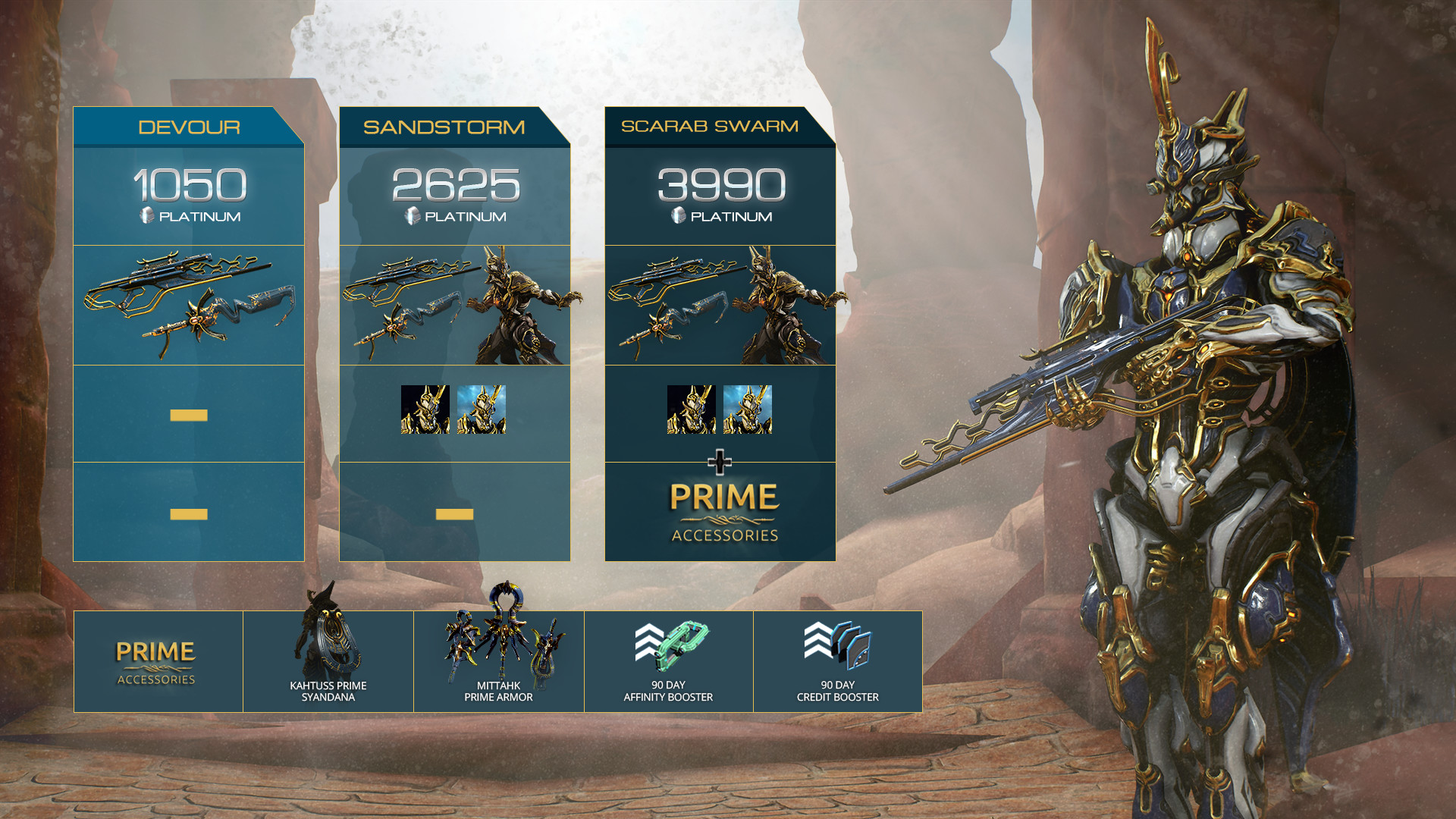 Inaros Prime: Accessories screenshot 3