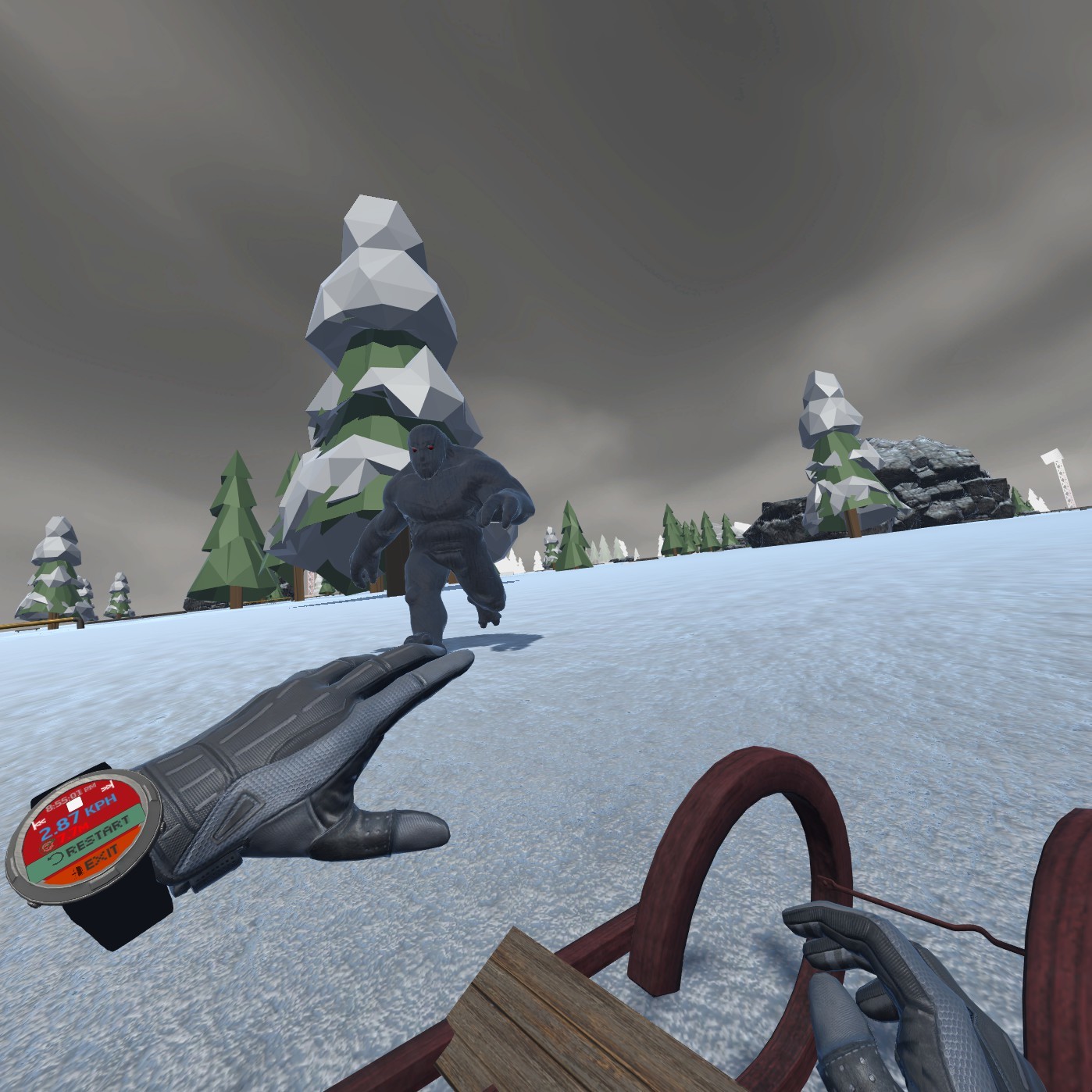 Ski Doom VR screenshot 13