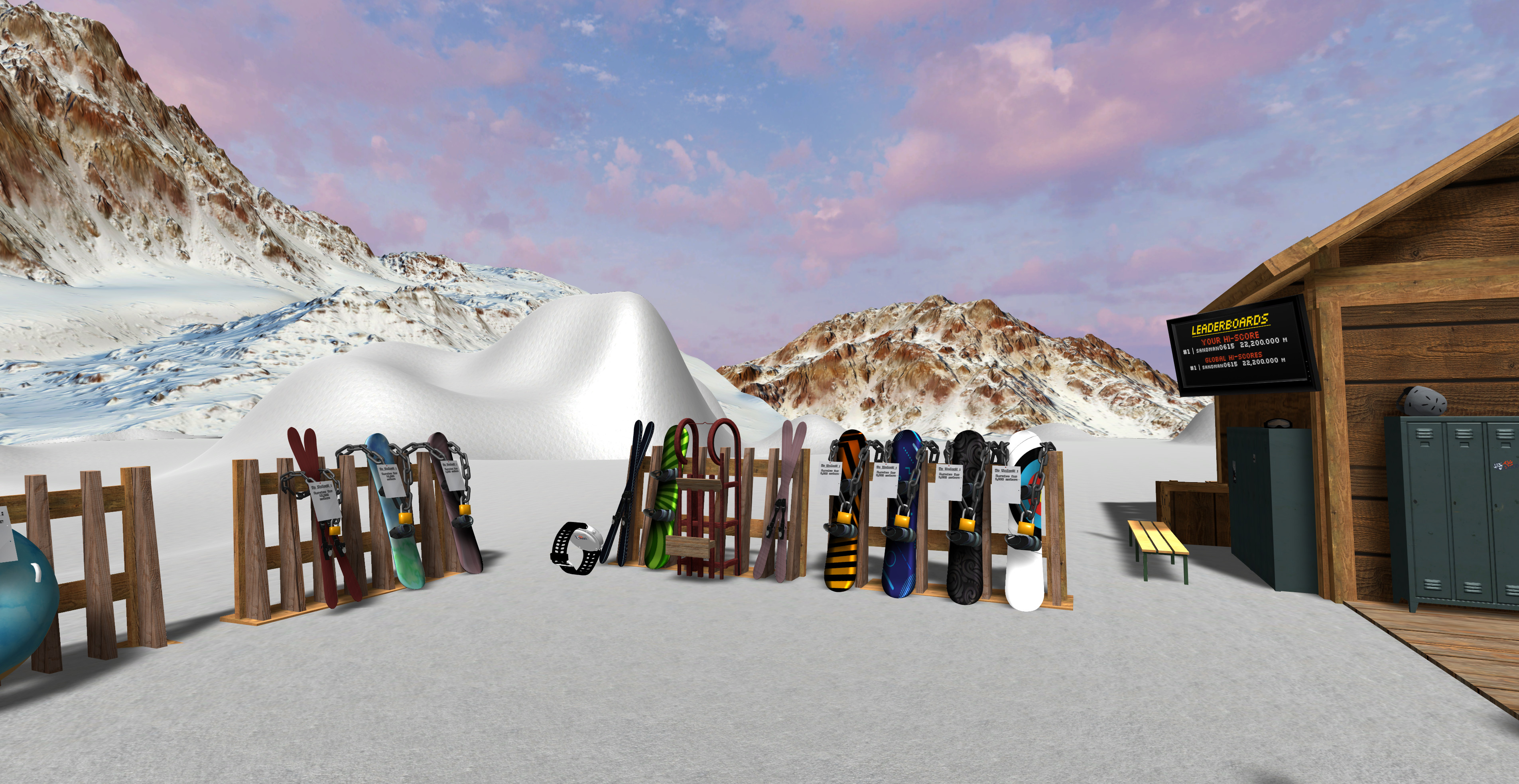 Ski Doom VR screenshot 2