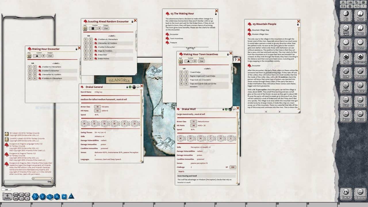 Fantasy Grounds - The Growing Evil screenshot 1