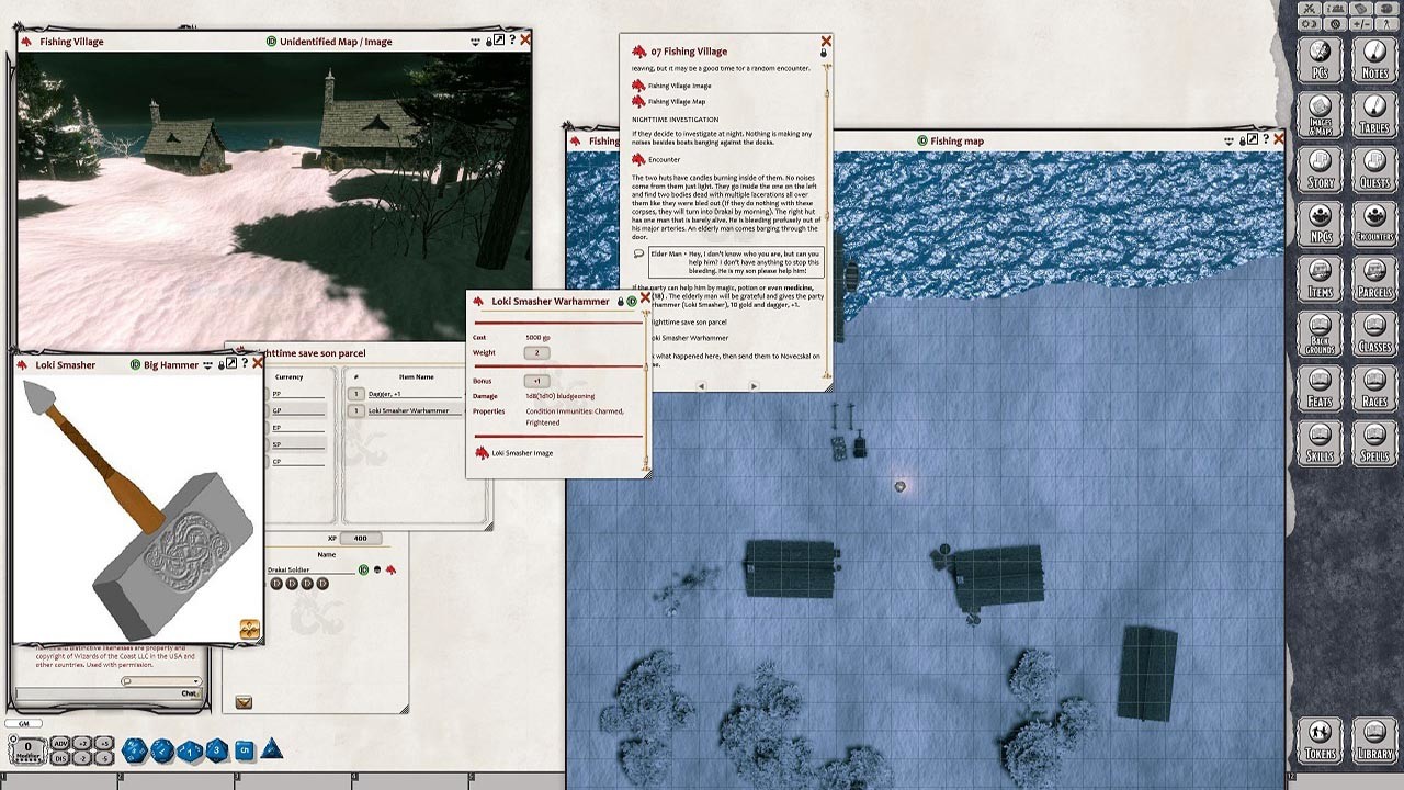 Fantasy Grounds - The Growing Evil screenshot 5