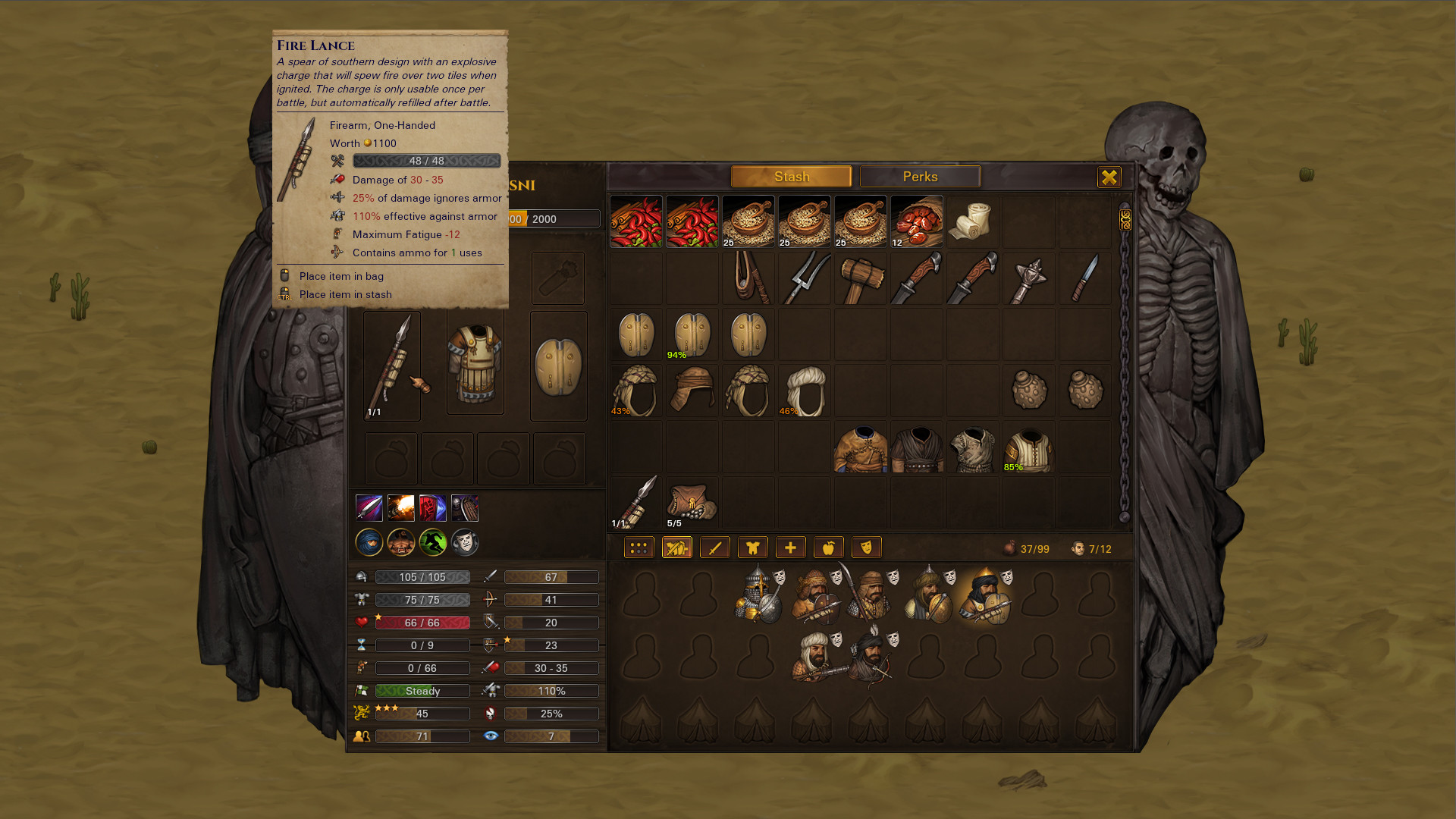 Battle Brothers - Blazing Deserts screenshot 7
