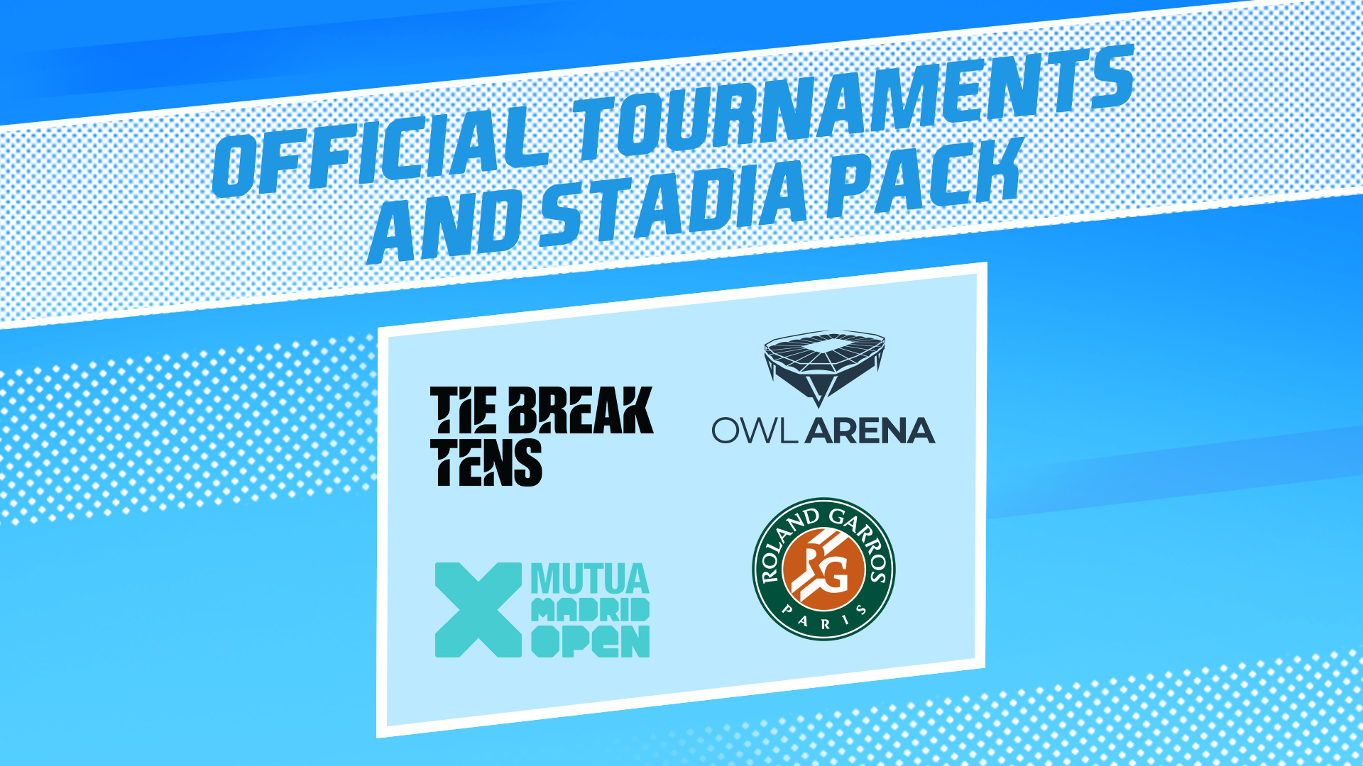 Tennis World Tour 2 Official Tournaments and Stadia Pack screenshot 1