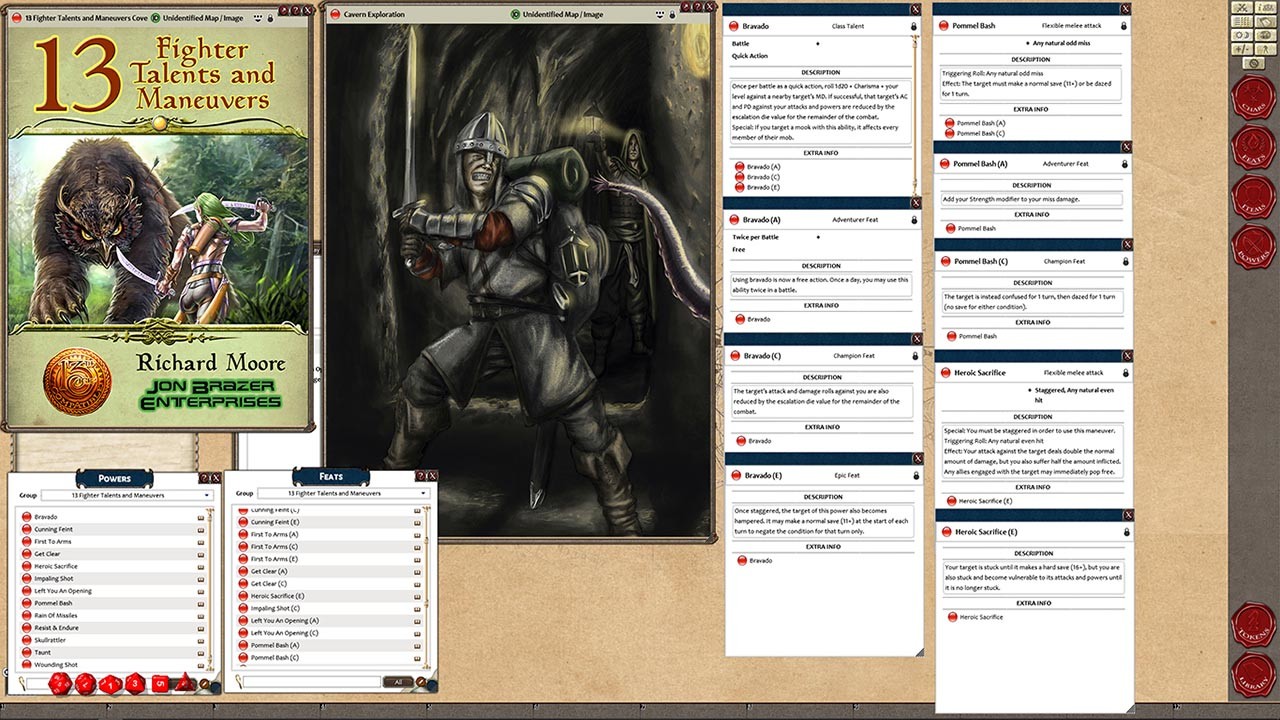 Fantasy Grounds - 13 Class Options Bundle screenshot 1