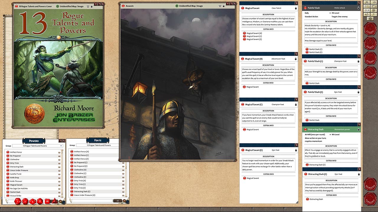 Fantasy Grounds - 13 Class Options Bundle screenshot 2