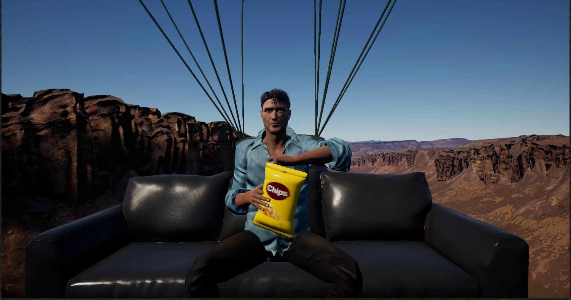 Flying Sofa Simulator screenshot 5