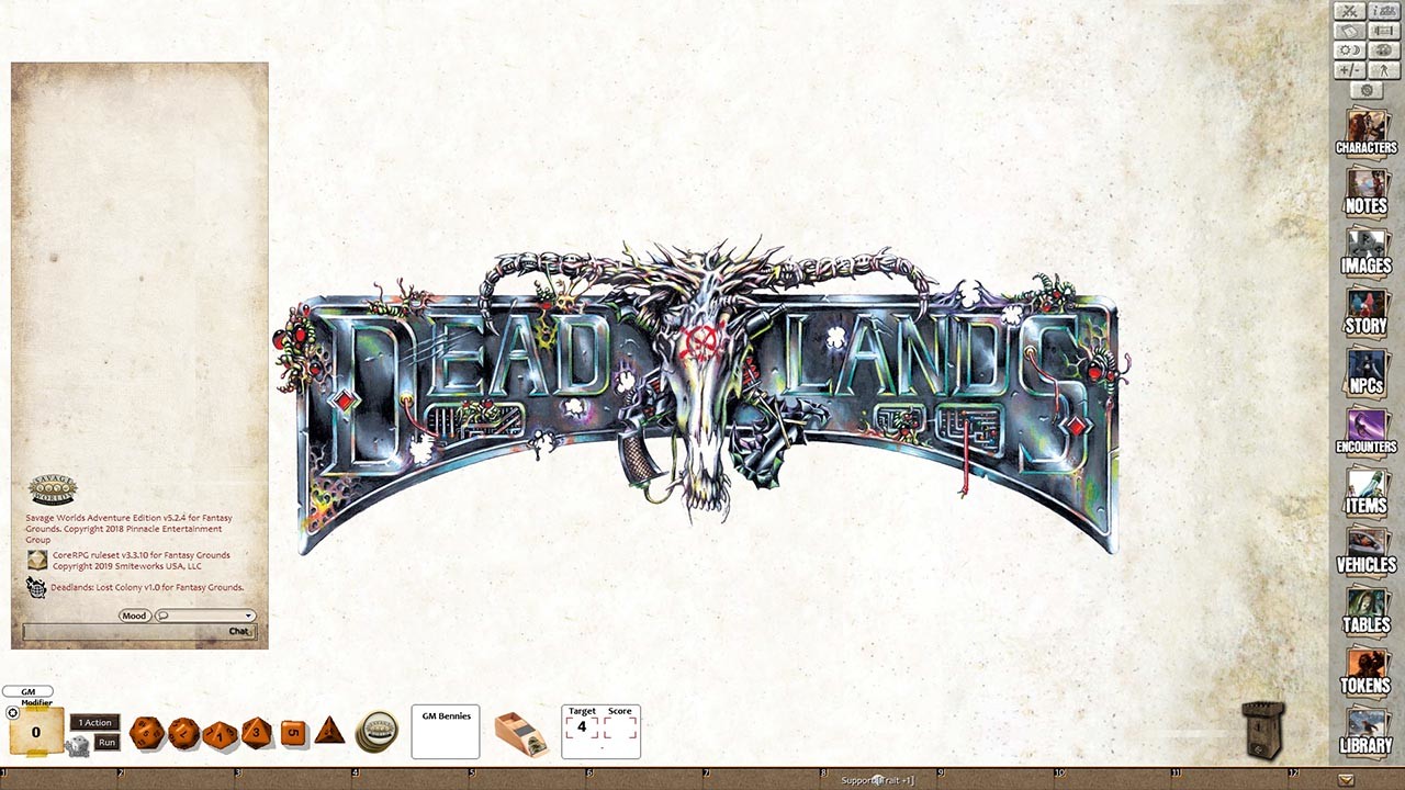 Fantasy Grounds - Deadlands Lost Colony screenshot 5