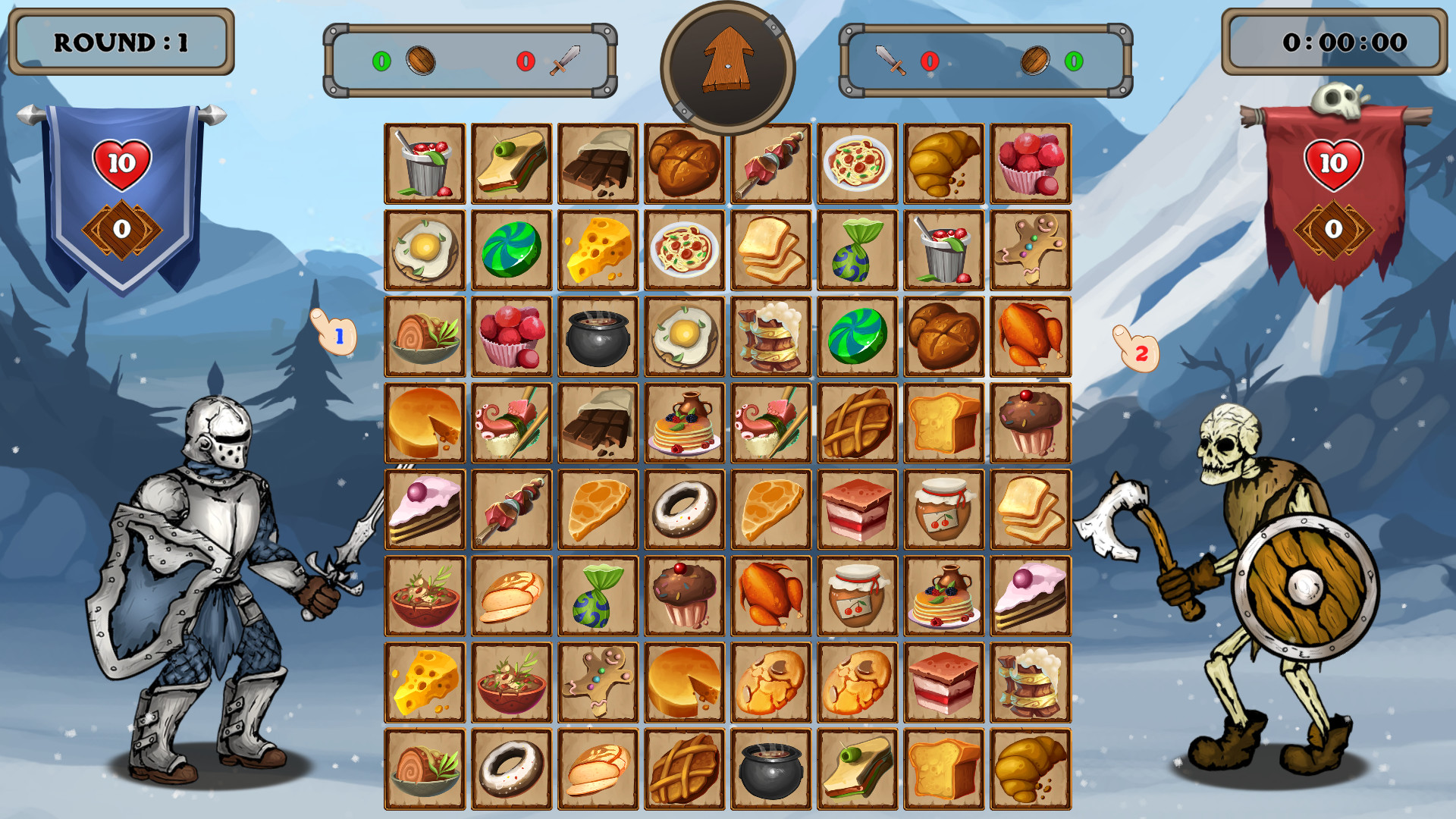 Memory Battle - Food Pack screenshot 2