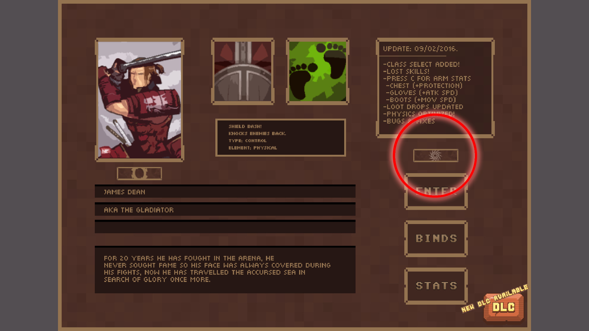 No Turning Back - Skill Upgrade - Shield Bash screenshot 1
