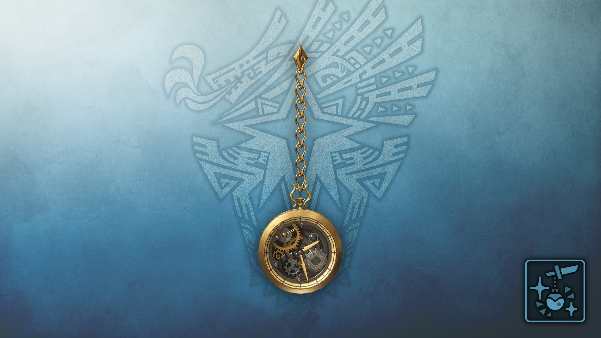 Monster Hunter World: Iceborne - Pendant: Mechanical Gold Watch screenshot 1