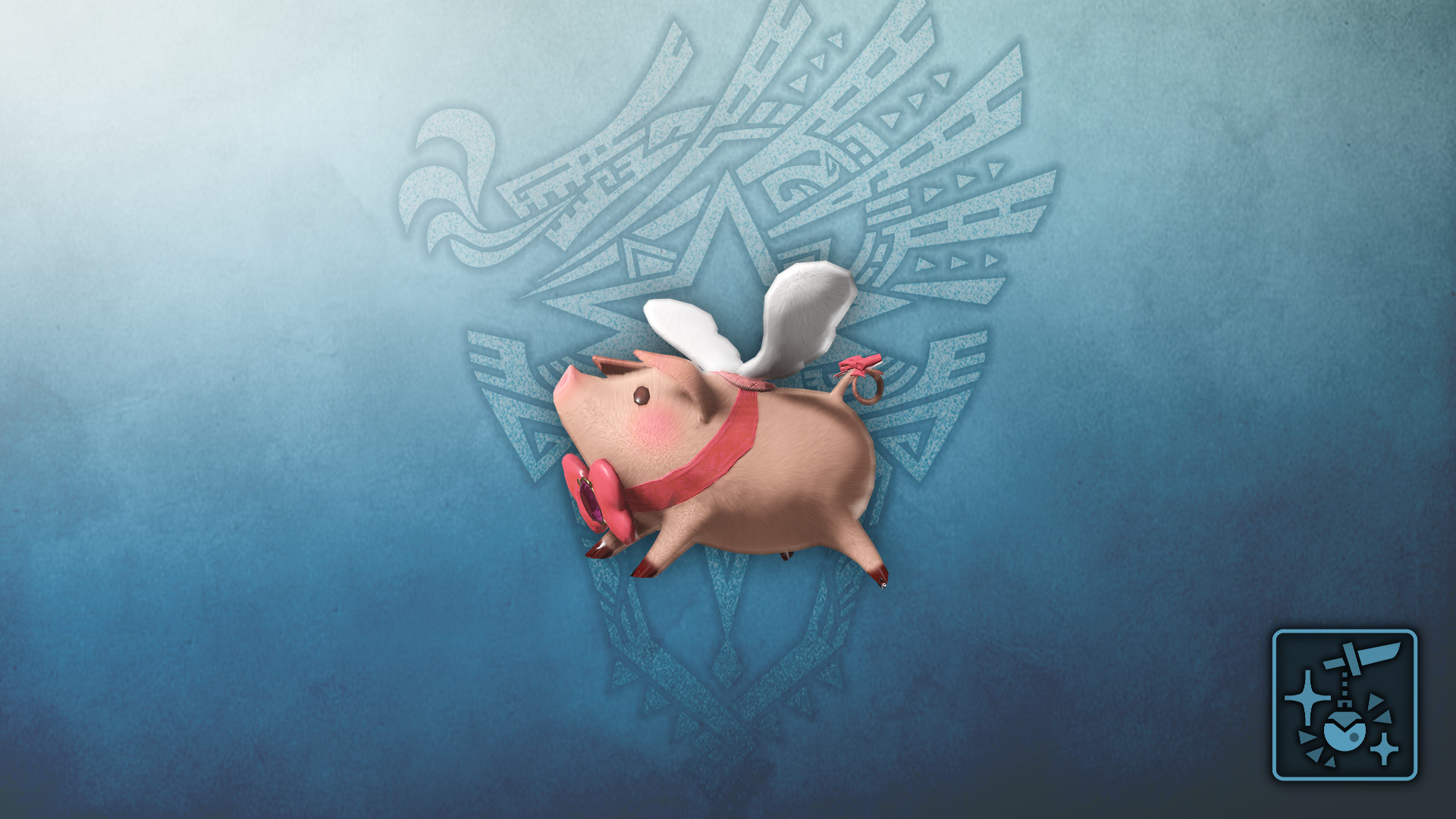 Monster Hunter World: Iceborne - Pendant: Heavenly Hog screenshot 1