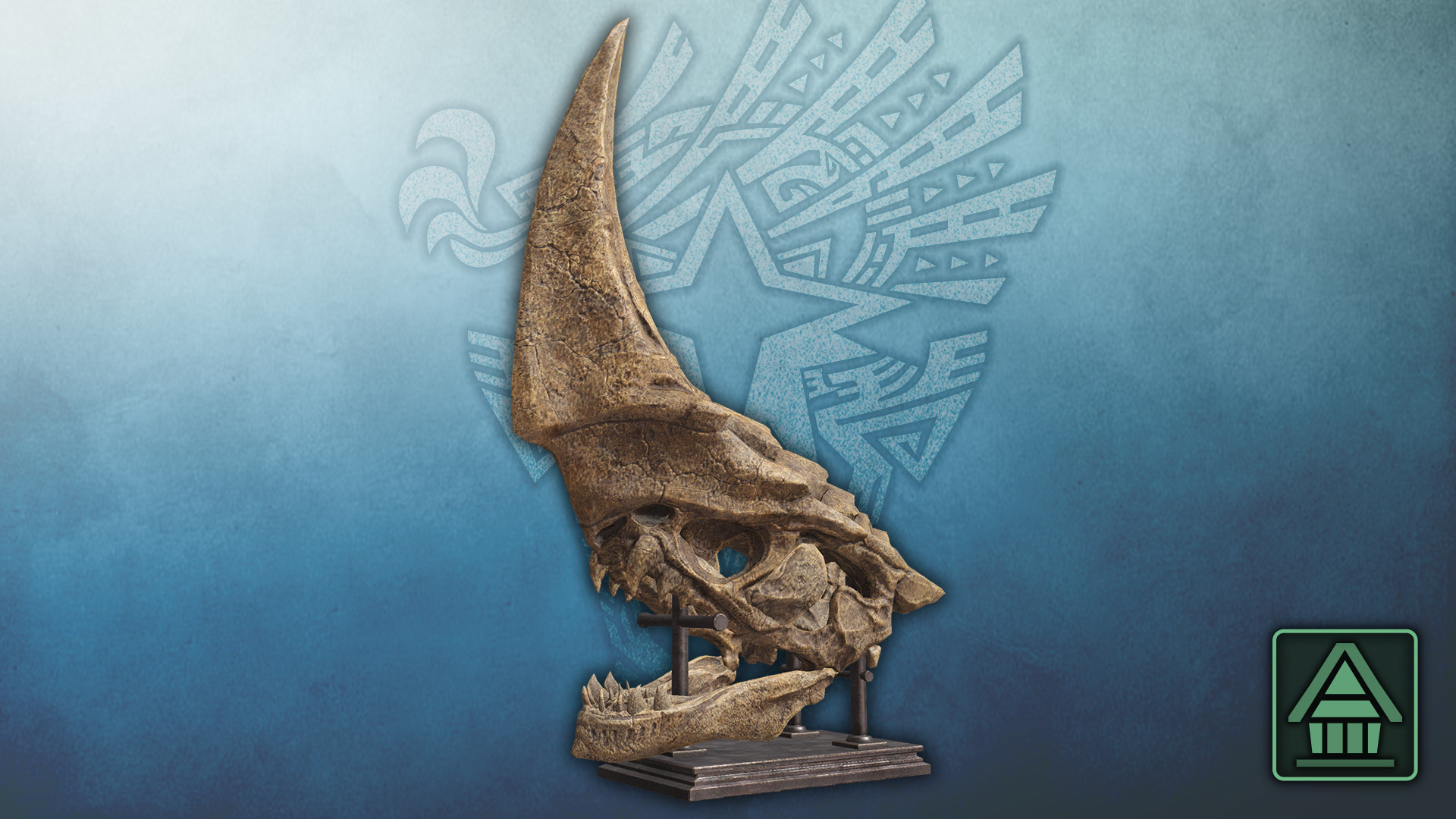 Monster Hunter World: Iceborne - MHW:I Room Decor: Beotodus Skull screenshot 1