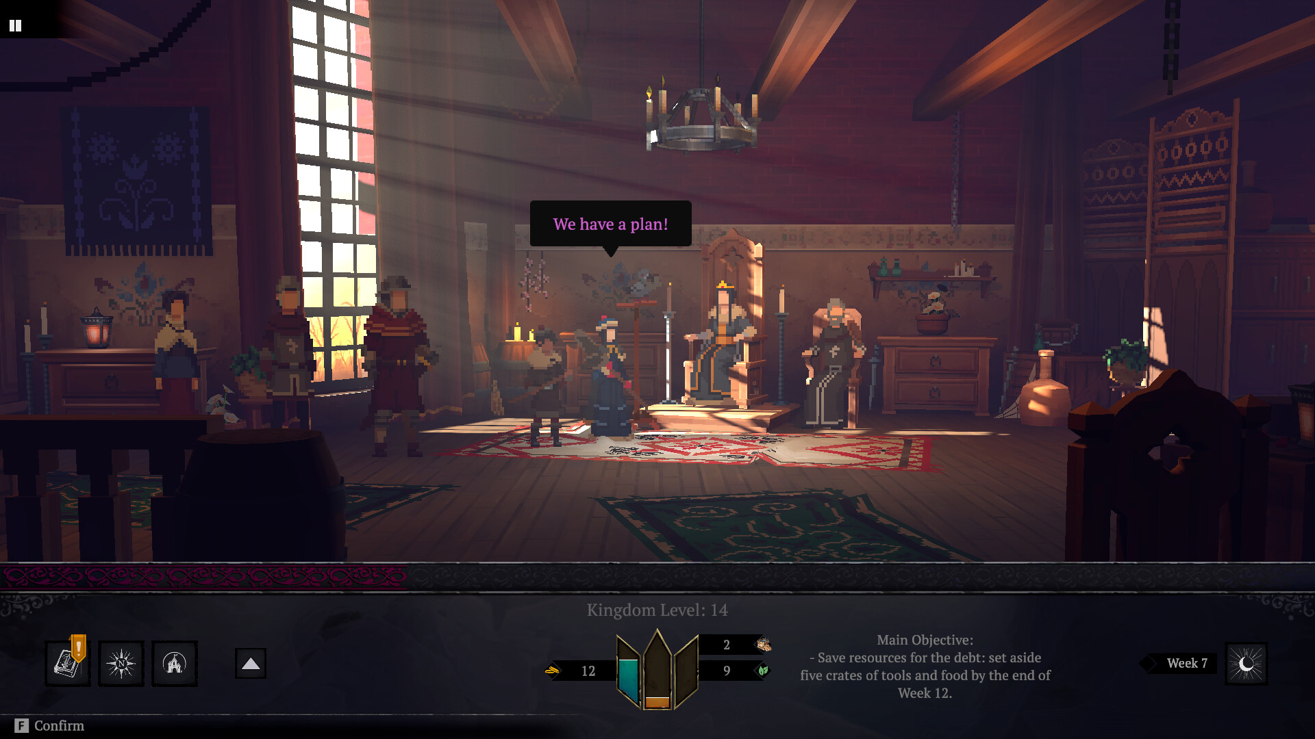 Yes, Your Grace: Snowfall screenshot 4