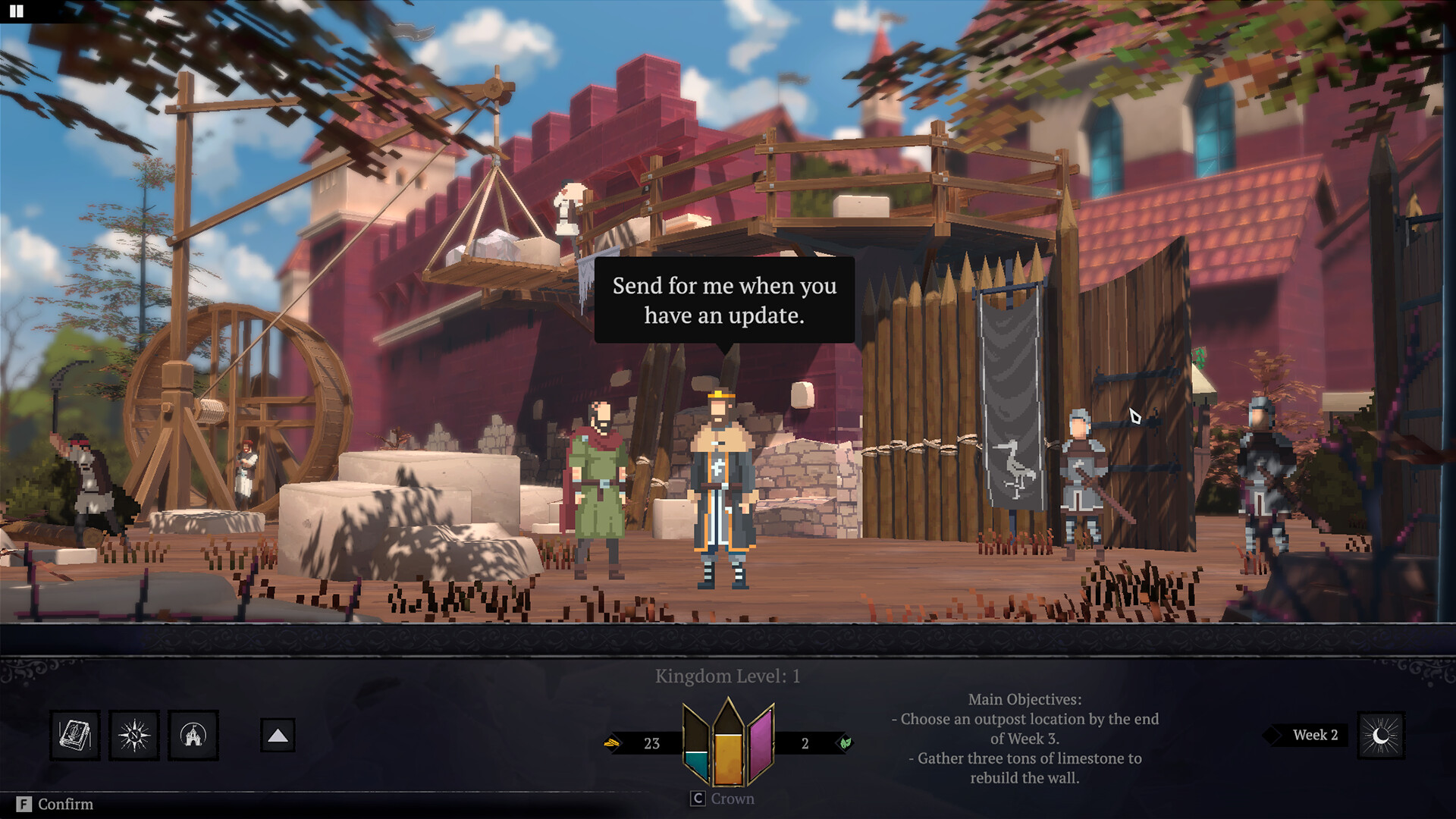 Yes, Your Grace: Snowfall screenshot 7