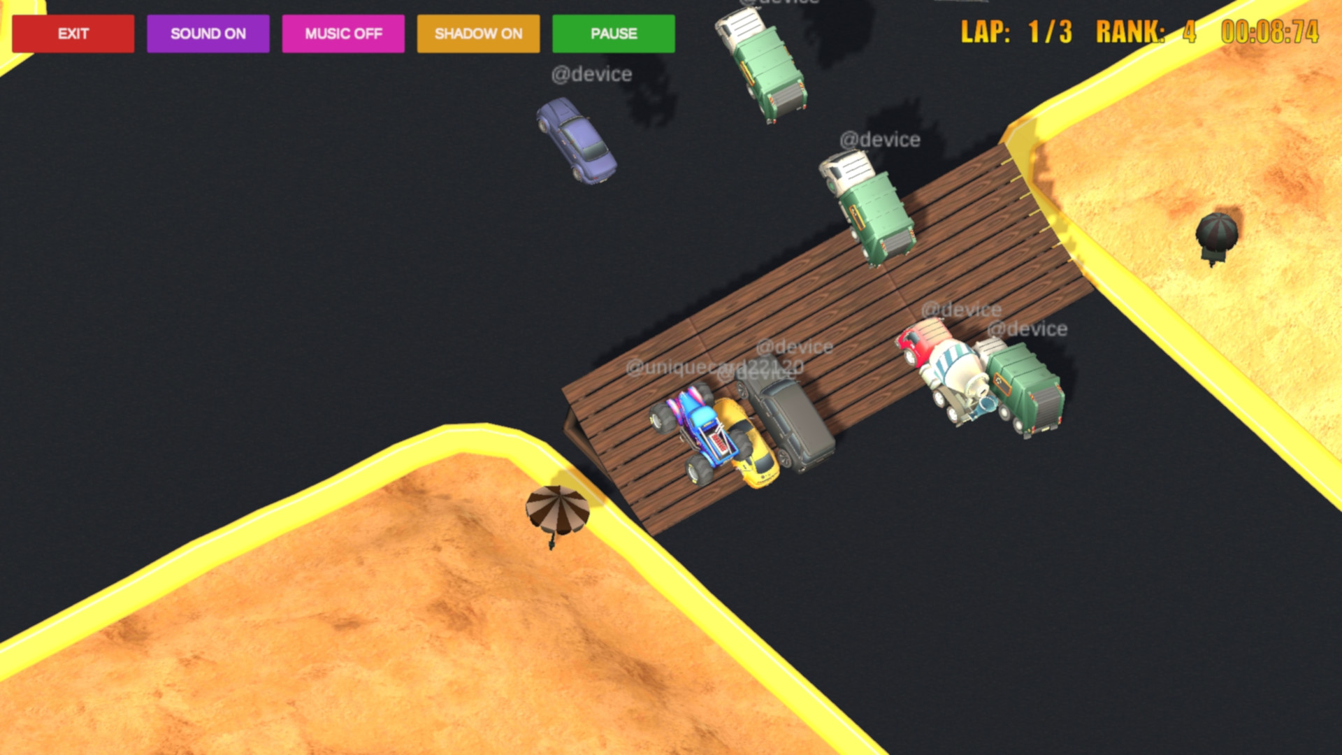 Offroad Racing On Line screenshot 1