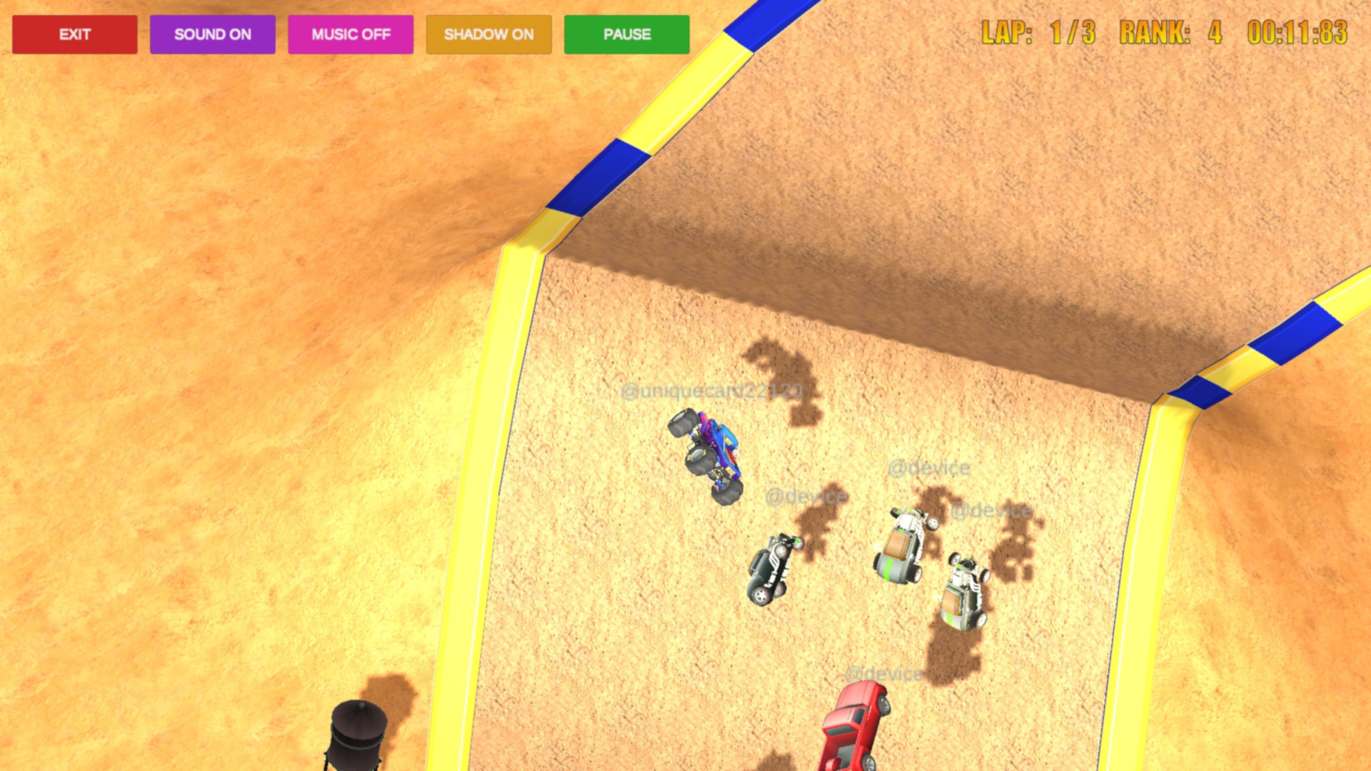 Offroad Racing On Line screenshot 2