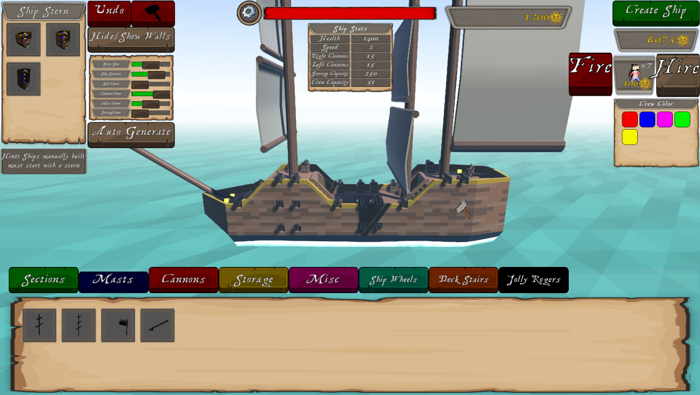 Poly Pirates screenshot 1