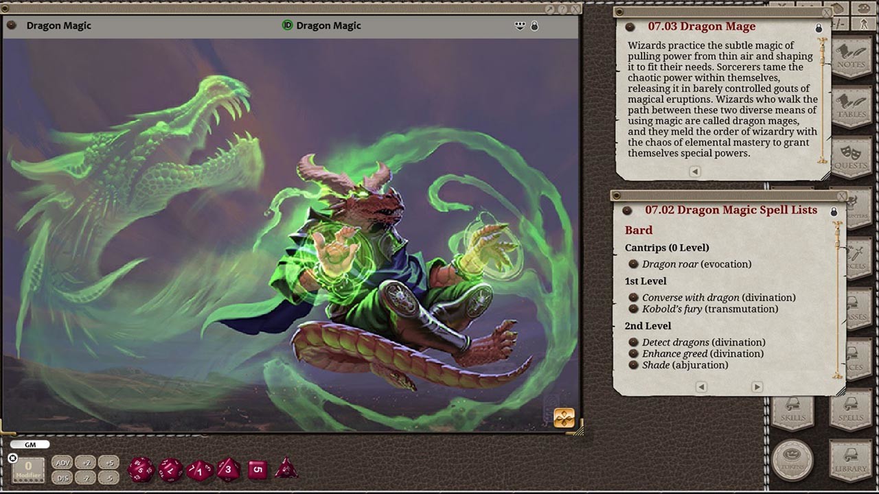 Fantasy Grounds - Deep Magic screenshot 3