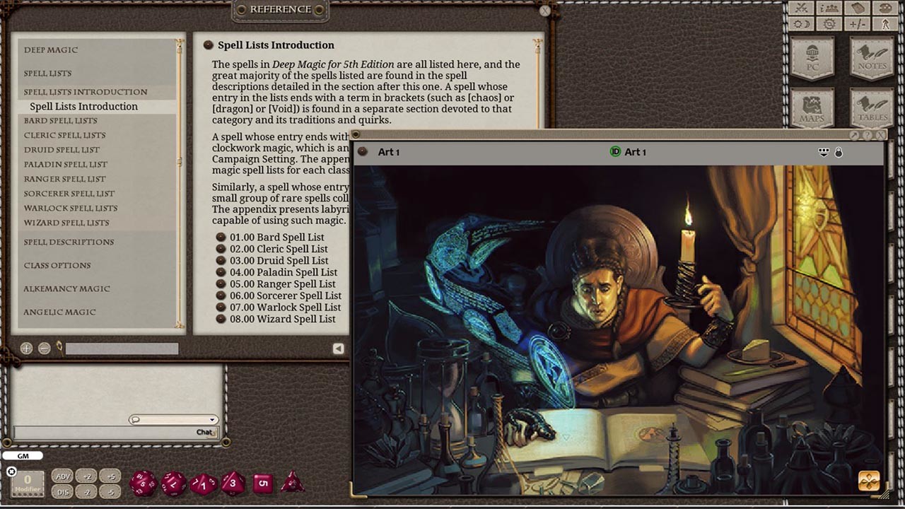 Fantasy Grounds - Deep Magic screenshot 2