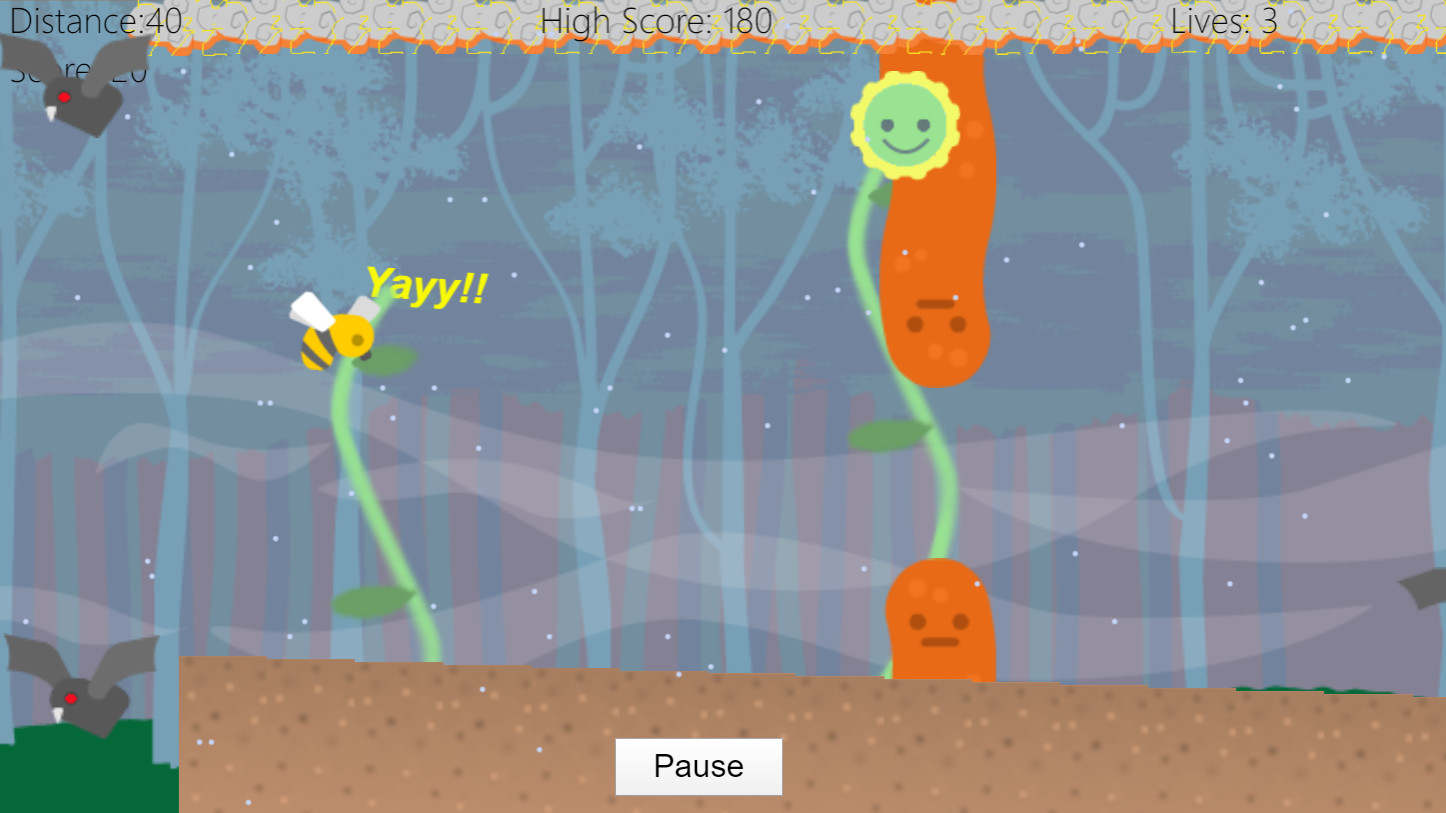 Flappy Bee screenshot 4