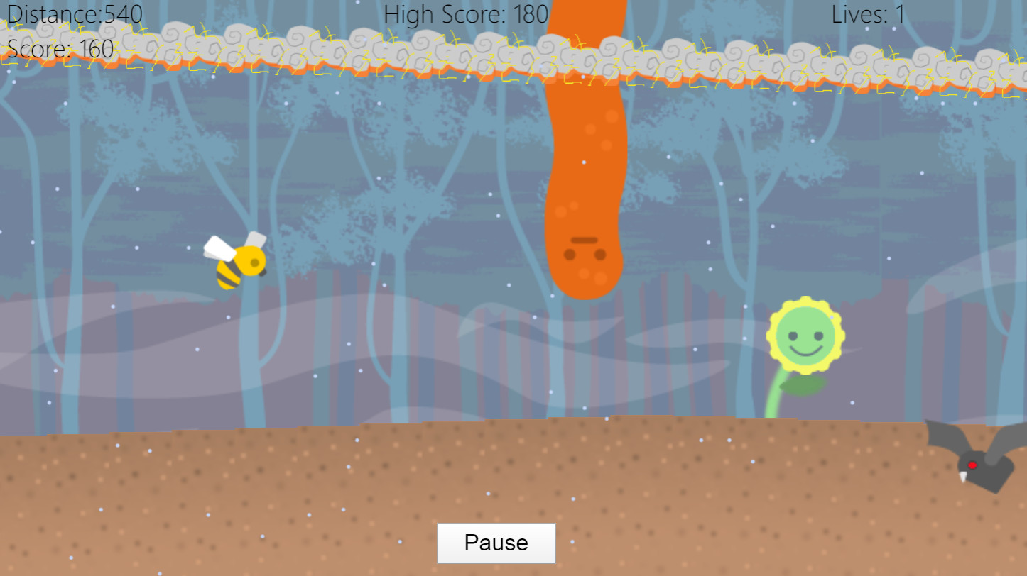 Flappy Bee screenshot 2