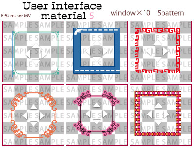RPG Maker MV - User Interface Material 5 screenshot 2