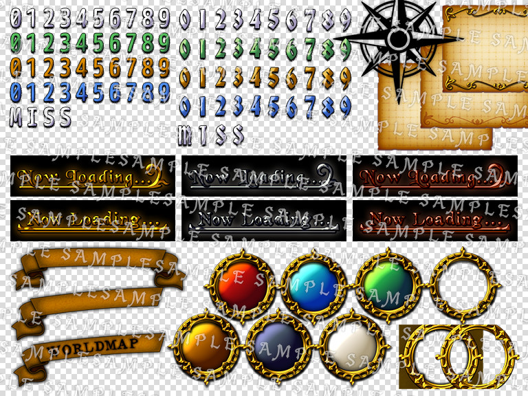 RPG Maker MV - Krachware User Interface Material screenshot 5