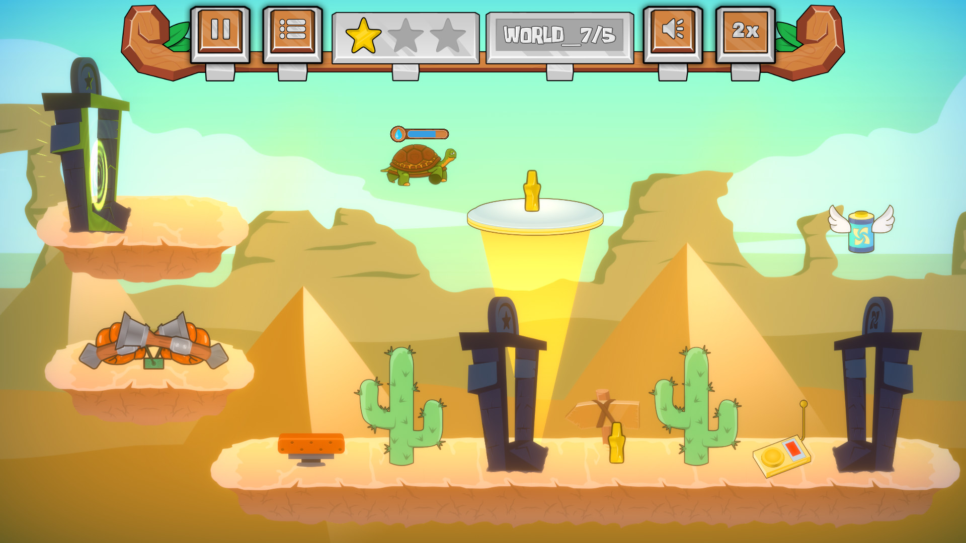 Turtle vs. Portal screenshot 4