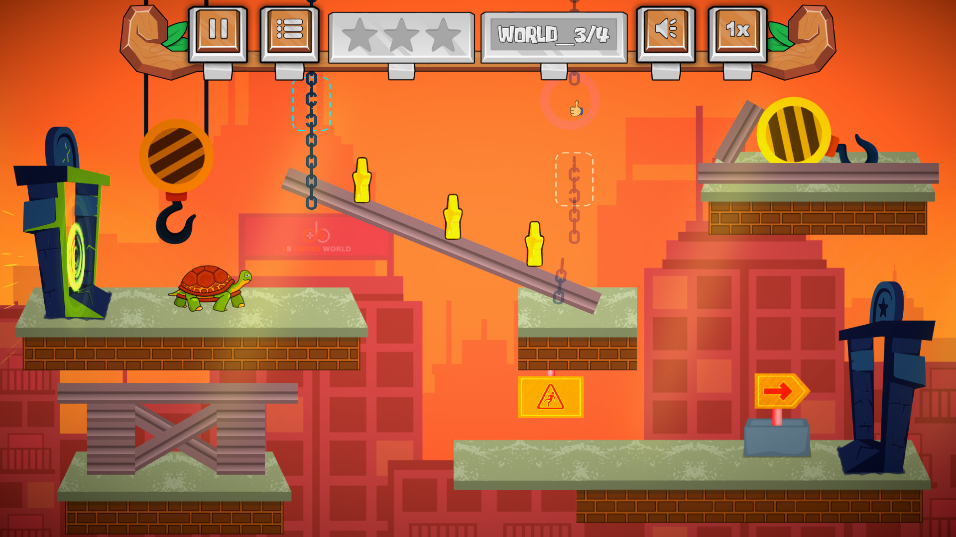 Turtle vs. Portal screenshot 6