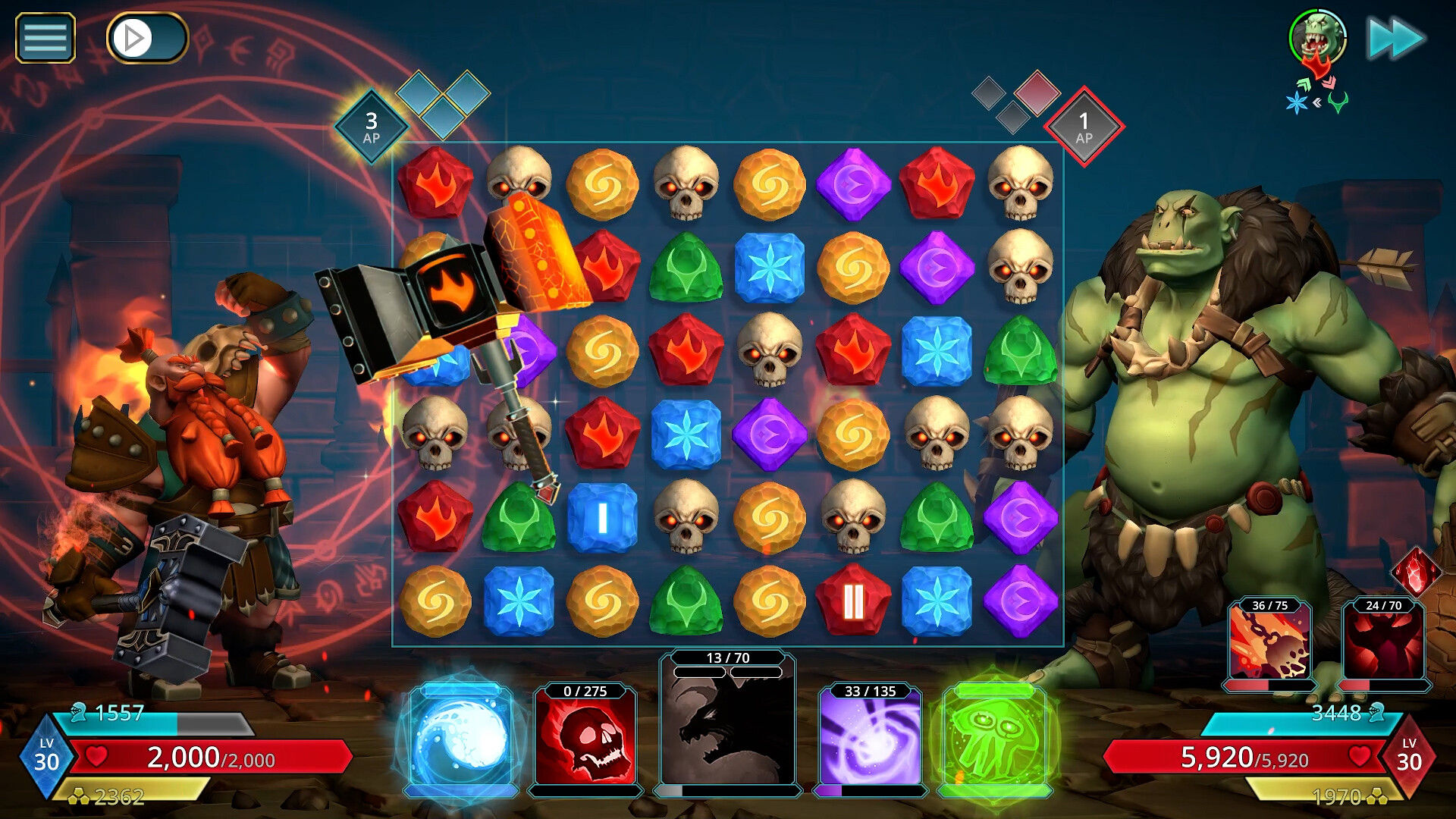 Puzzle Quest 3 screenshot 2