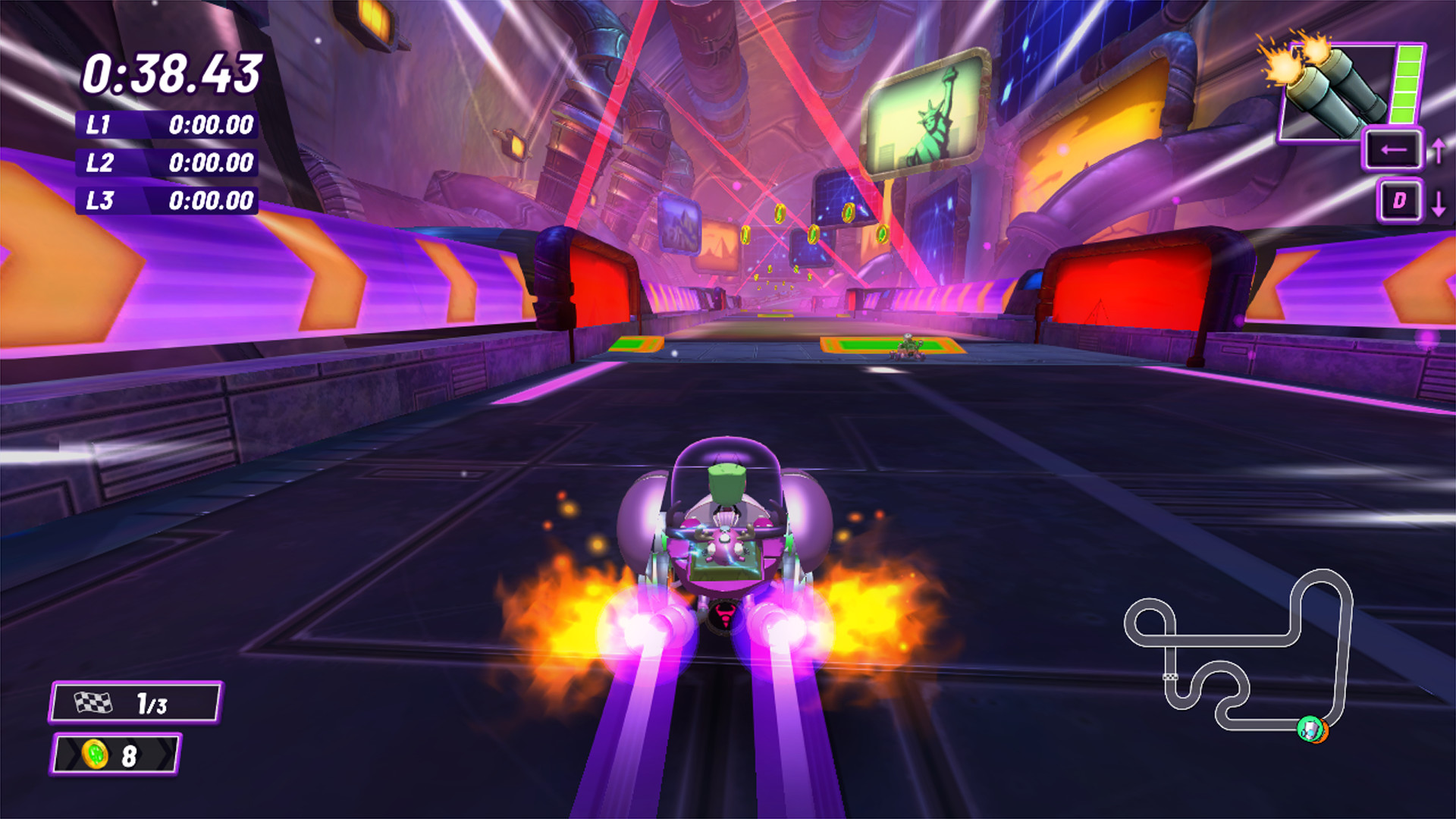 Nickelodeon Kart Racers 2: Grand Prix screenshot 2
