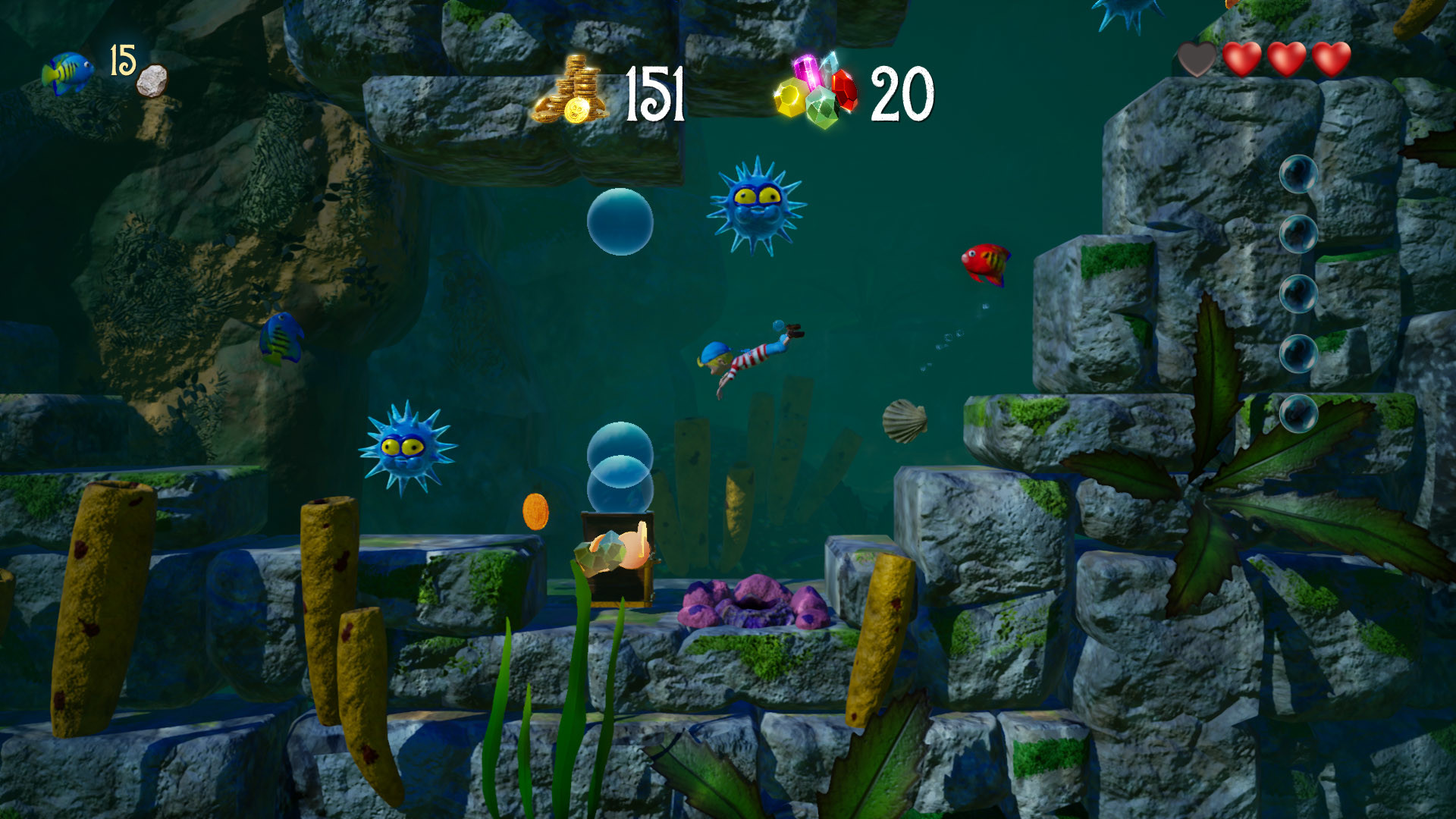 Captain Sabertooth & the Magic Diamond screenshot 1