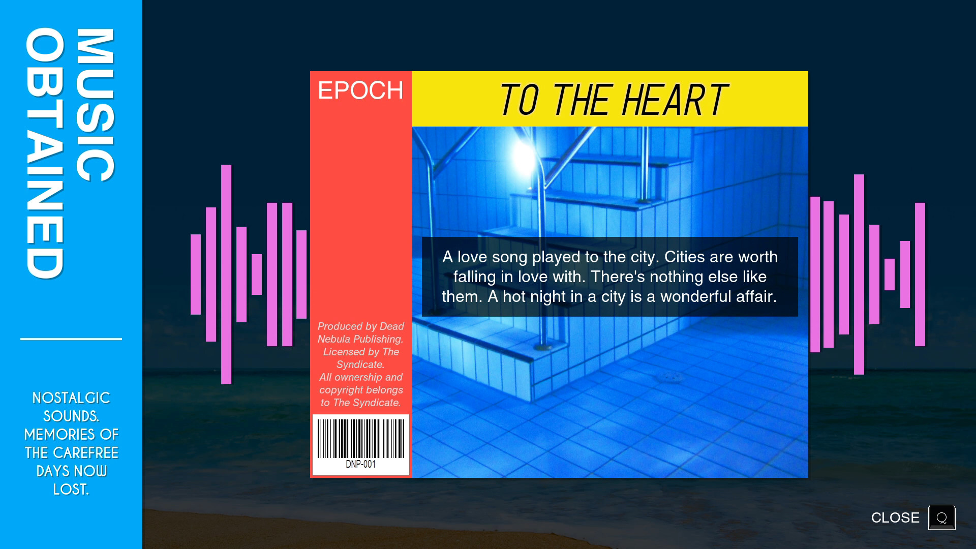 Paradise Killer Soundtrack screenshot 2