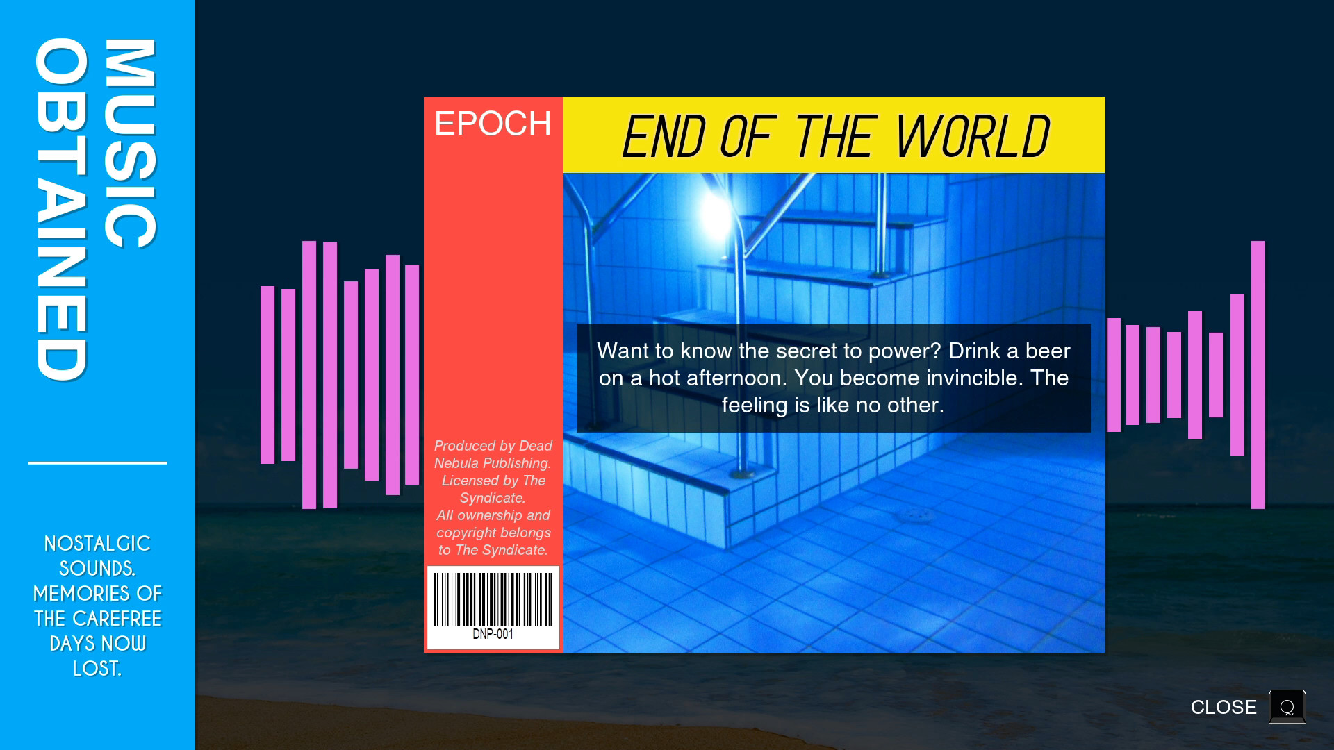 Paradise Killer Soundtrack screenshot 1