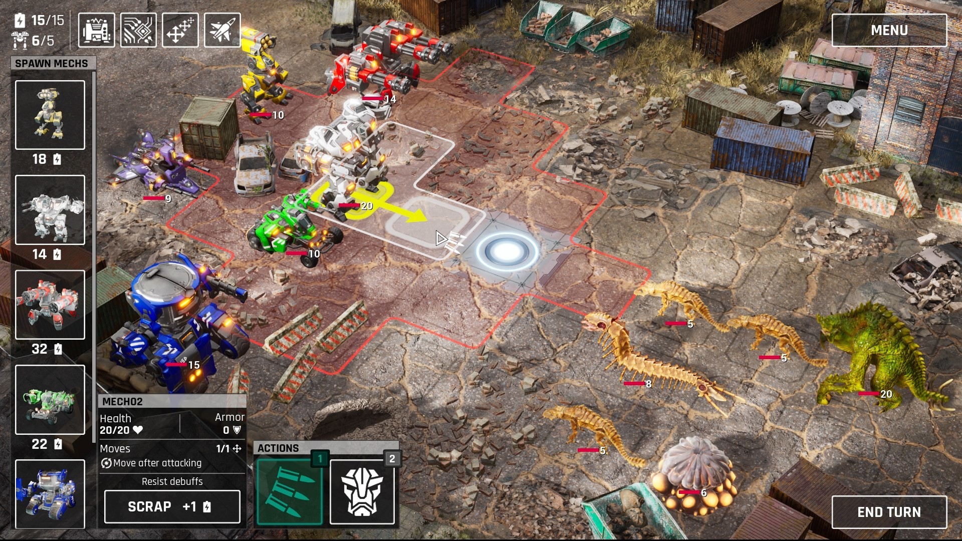Mech Armada screenshot 6
