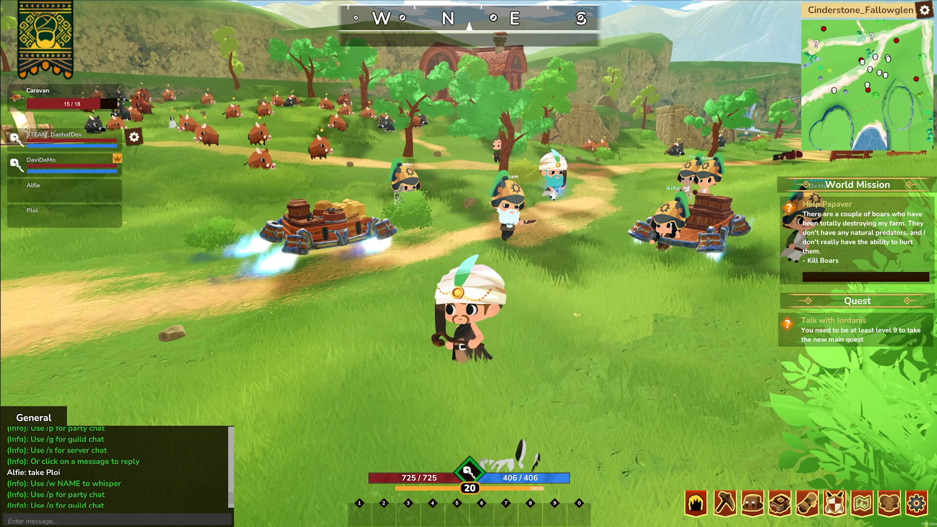Cinderstone Online screenshot 7