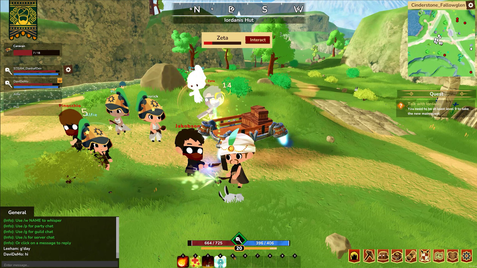 Cinderstone Online screenshot 9