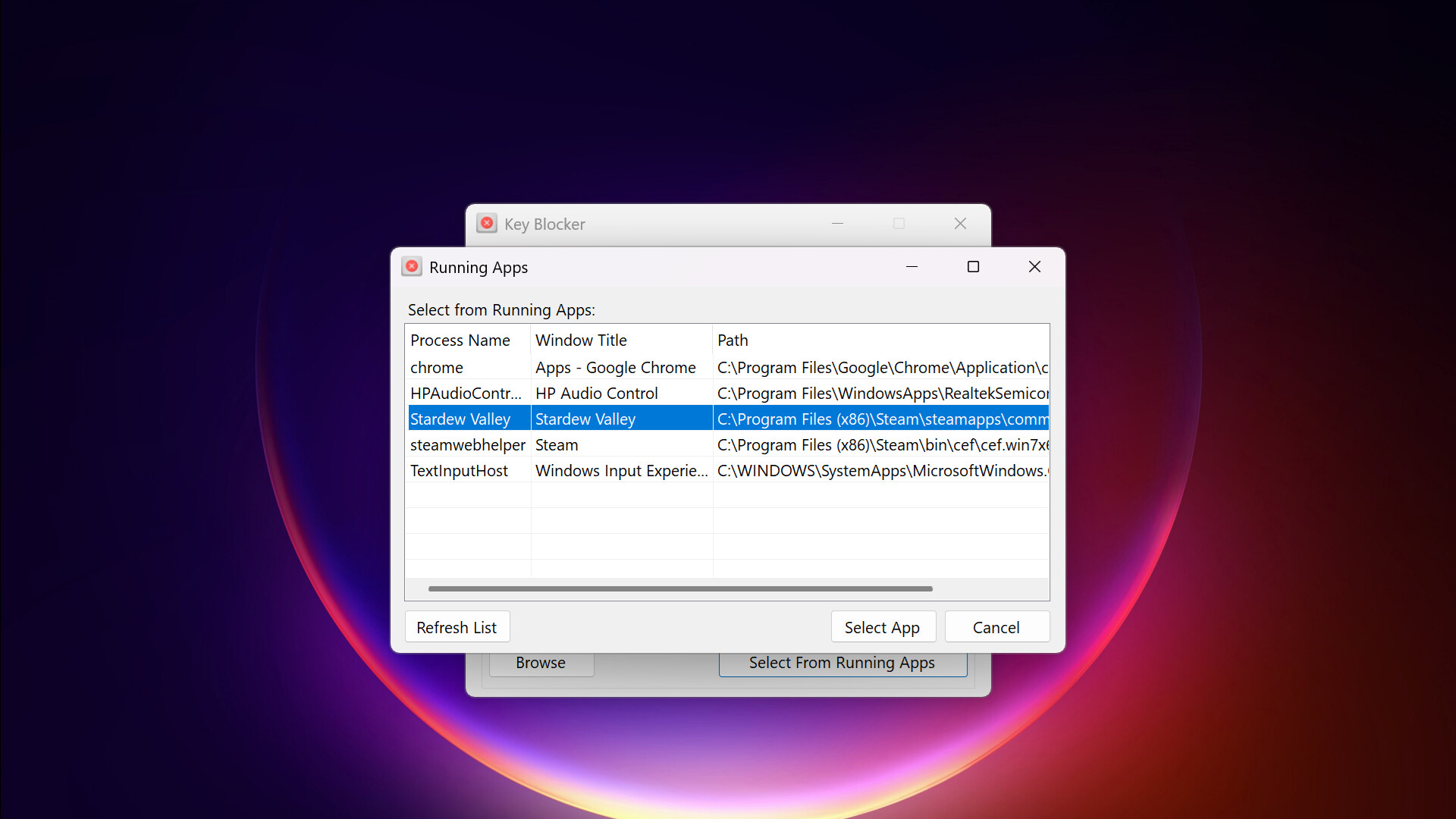 Key Blocker screenshot 4