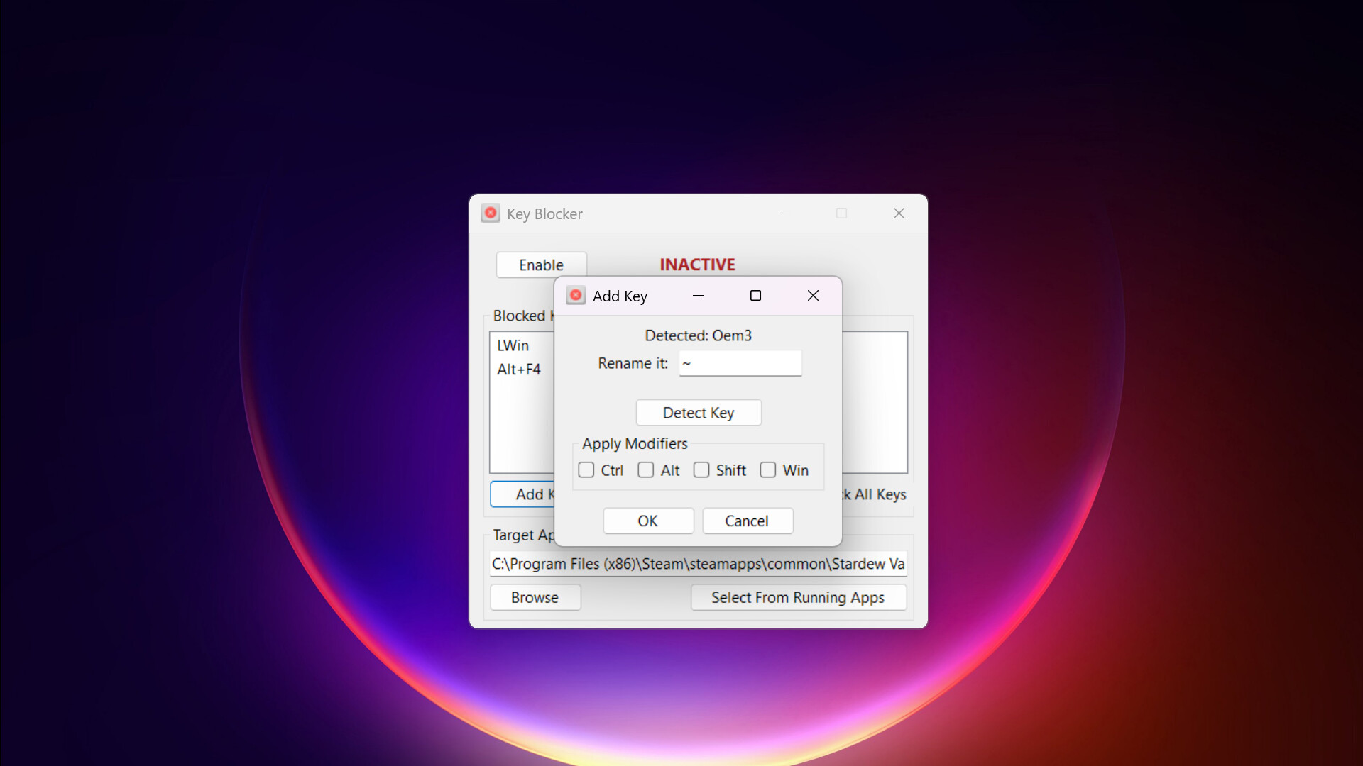 Key Blocker screenshot 6