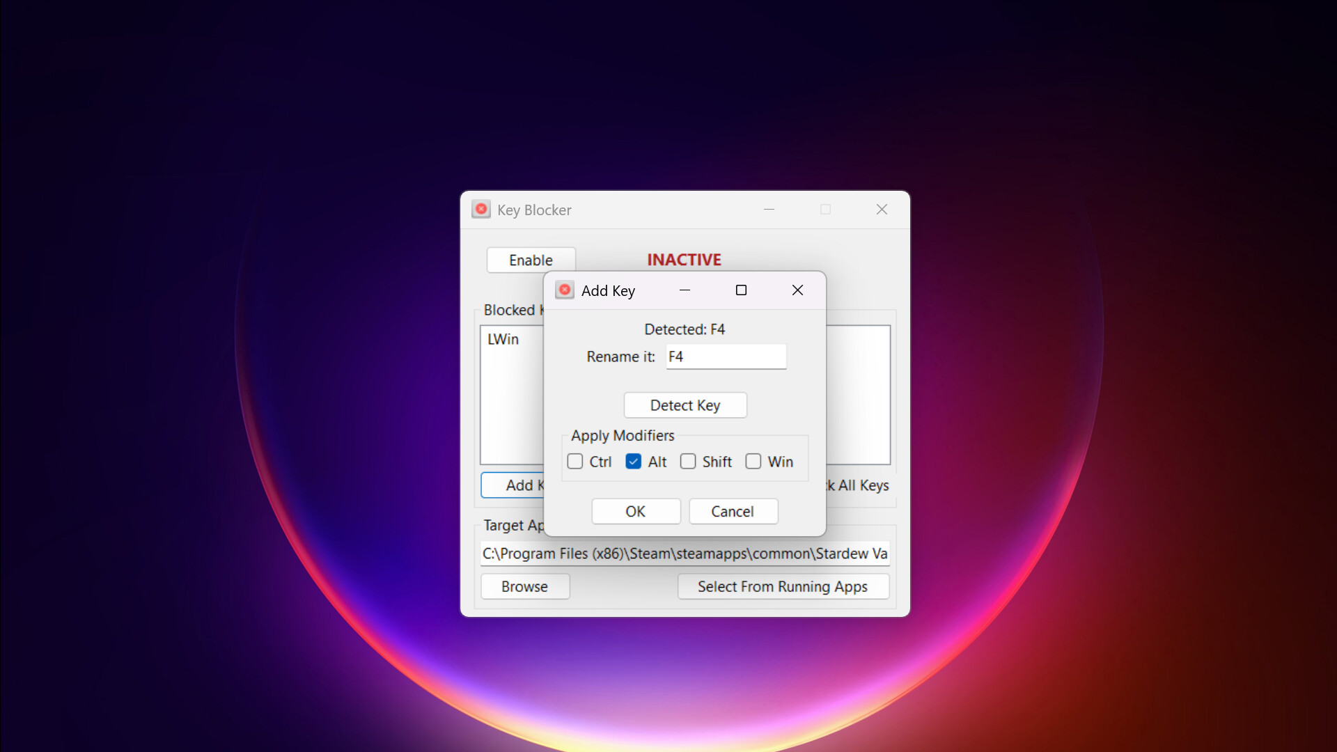 Key Blocker screenshot 5