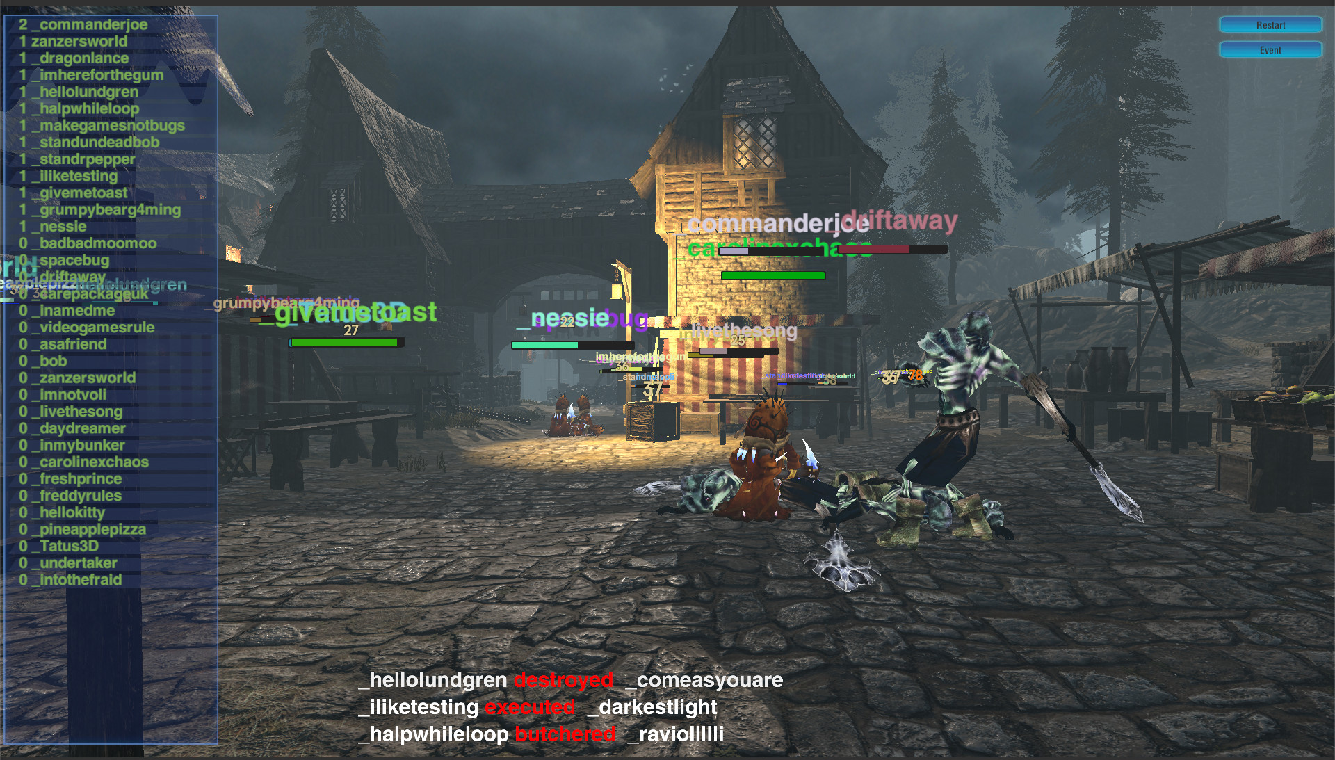 Stream Arenas screenshot 2