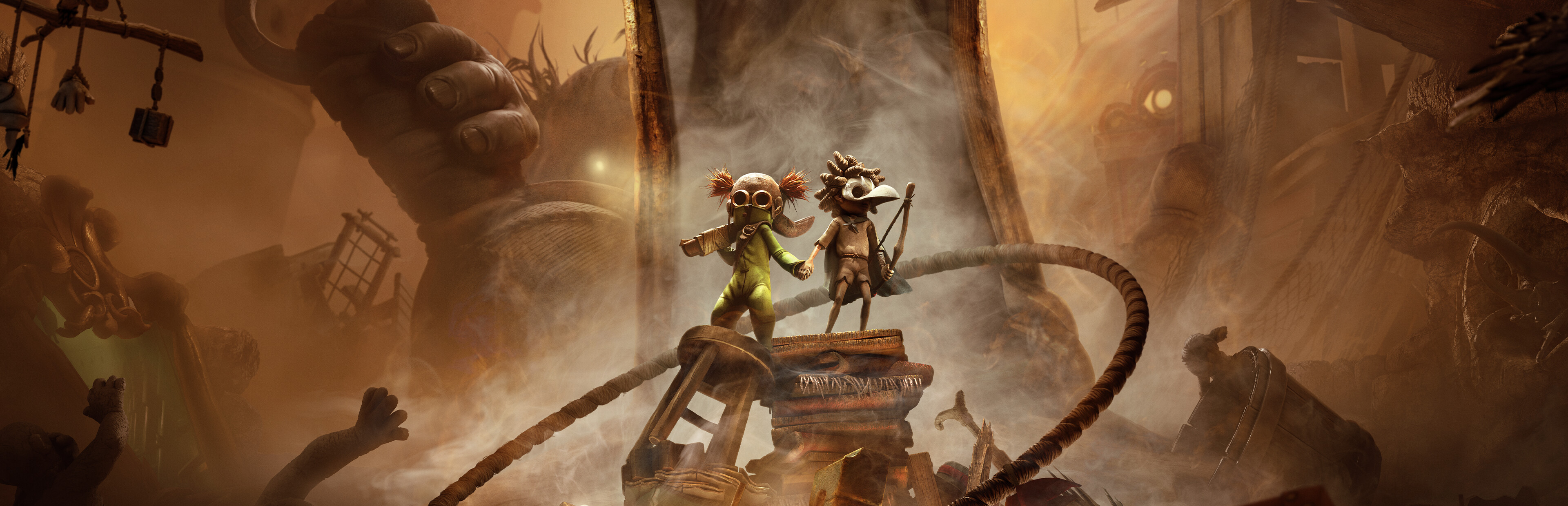 صورة فنية رسمية للعبة Little Nightmares III على الكمبيوتر