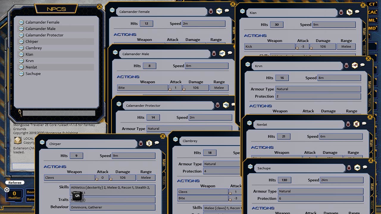Fantasy Grounds - Behind the Claw screenshot 6