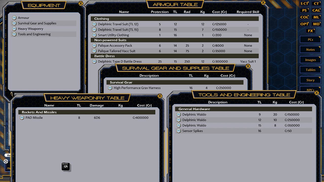Fantasy Grounds - Behind the Claw screenshot 3