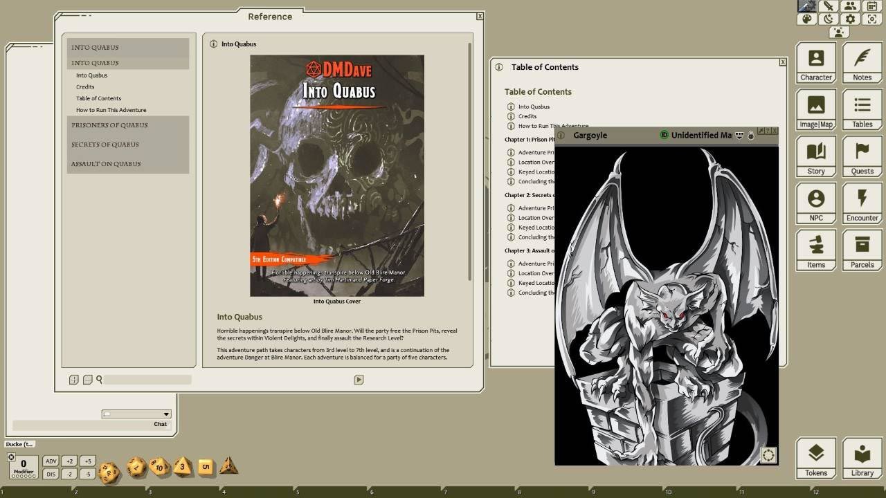 Fantasy Grounds - Into Quabus screenshot 5
